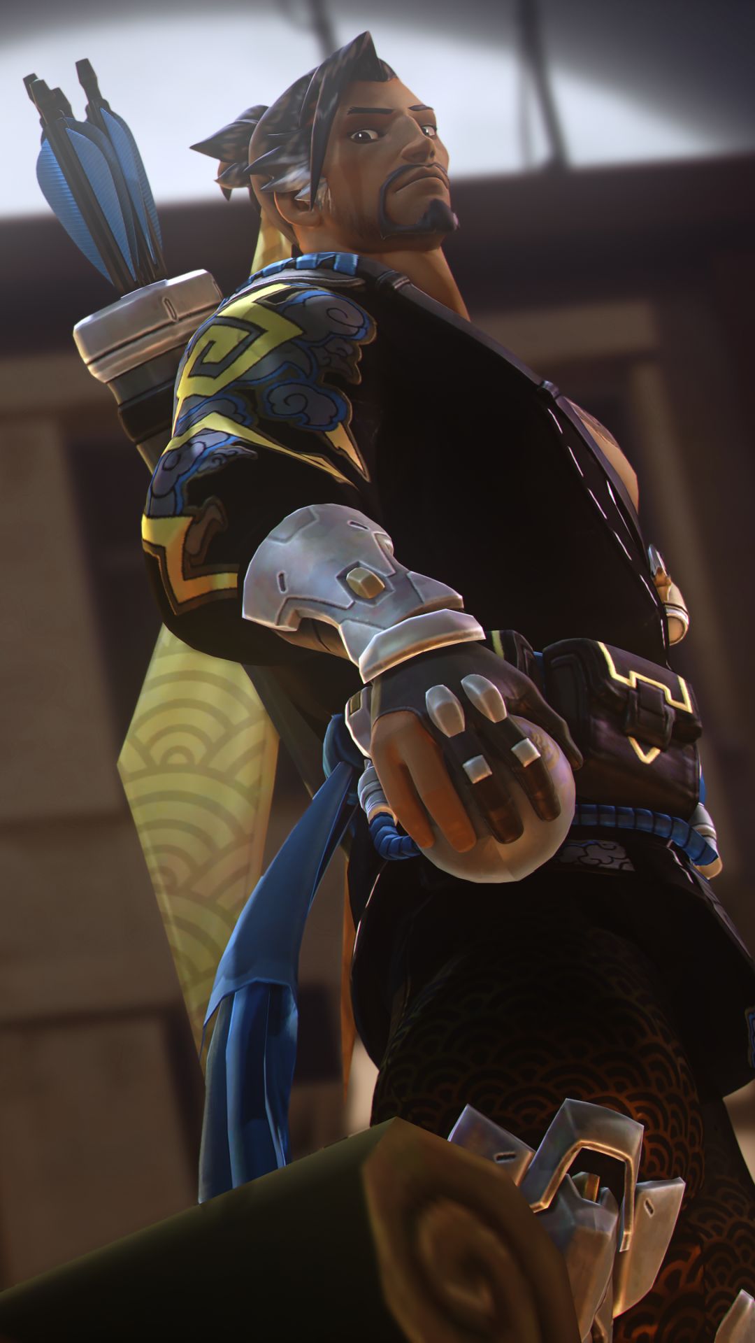 Descarga gratuita de fondo de pantalla para móvil de Overwatch, Videojuego, Hanzo (Supervisión).