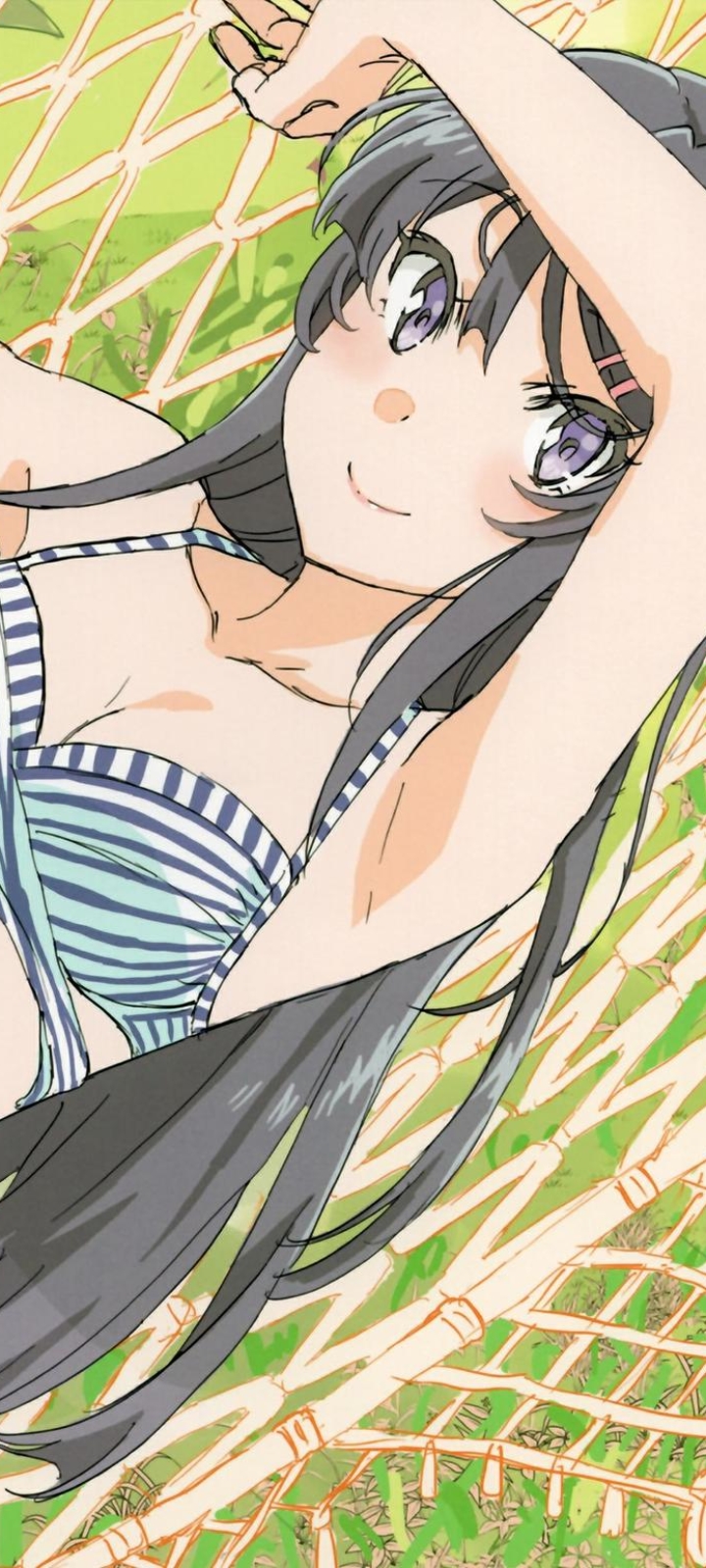 Handy-Wallpaper Animes, Bikini, Mai Sakurajima, Rascal Does Not Dream Of Bunny Girl Senpai kostenlos herunterladen.