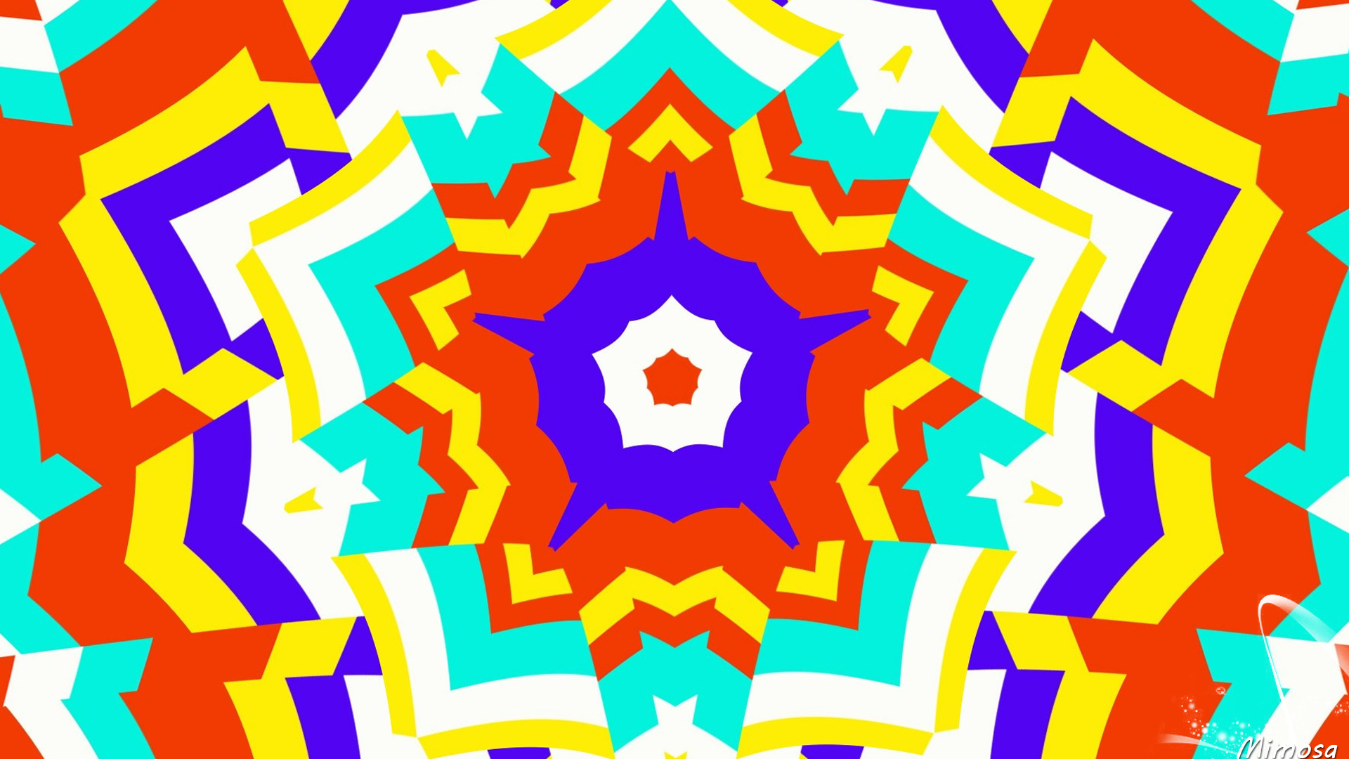Free download wallpaper Abstract, Pattern, Colors, Colorful, Kaleidoscope, Orange (Color) on your PC desktop