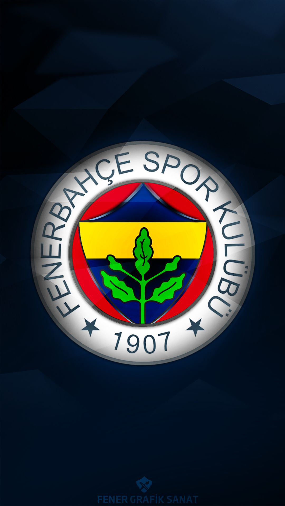 Téléchargez des papiers peints mobile Logo, Des Sports, Football, Fenerbahçe Sk gratuitement.