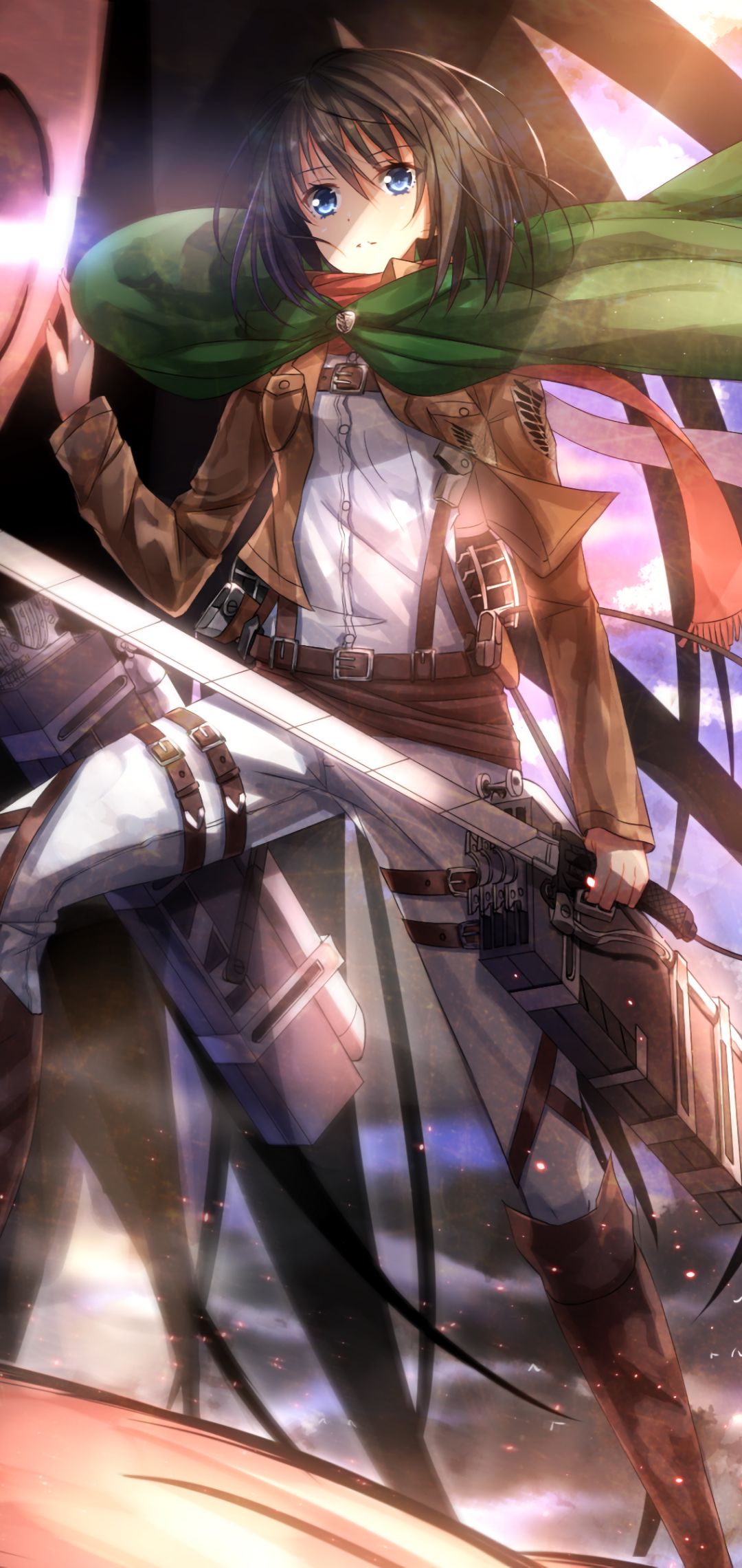 Download mobile wallpaper Anime, Mikasa Ackerman, Attack On Titan for free.