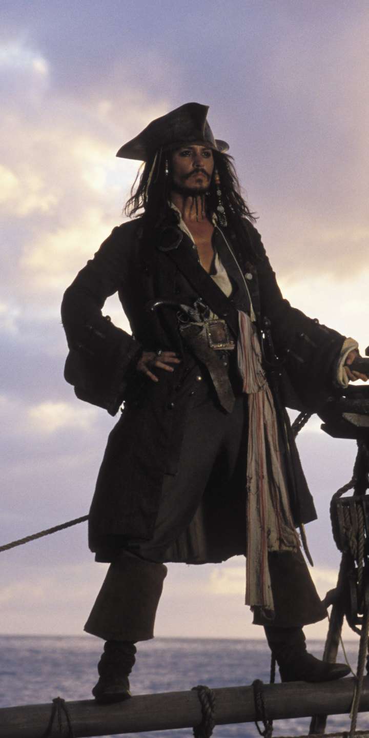 Baixar papel de parede para celular de Piratas Do Caribe, Johnny Depp, Filme, Jack Sparrow, Piratas Do Caribe: A Maldição Do Pérola Negra gratuito.