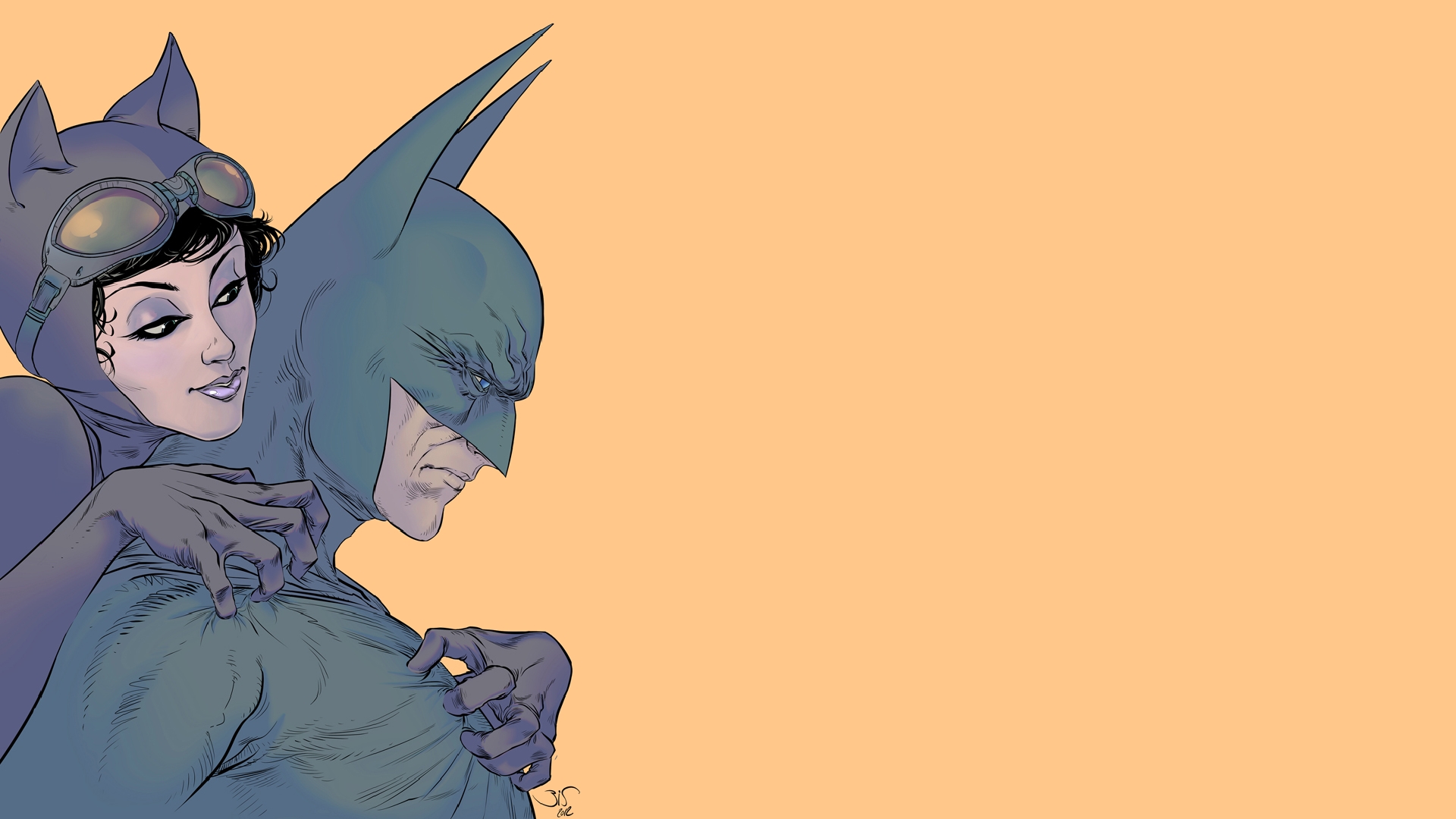 Завантажити шпалери безкоштовно Бетмен, Жінка Кішка, Комікси картинка на робочий стіл ПК