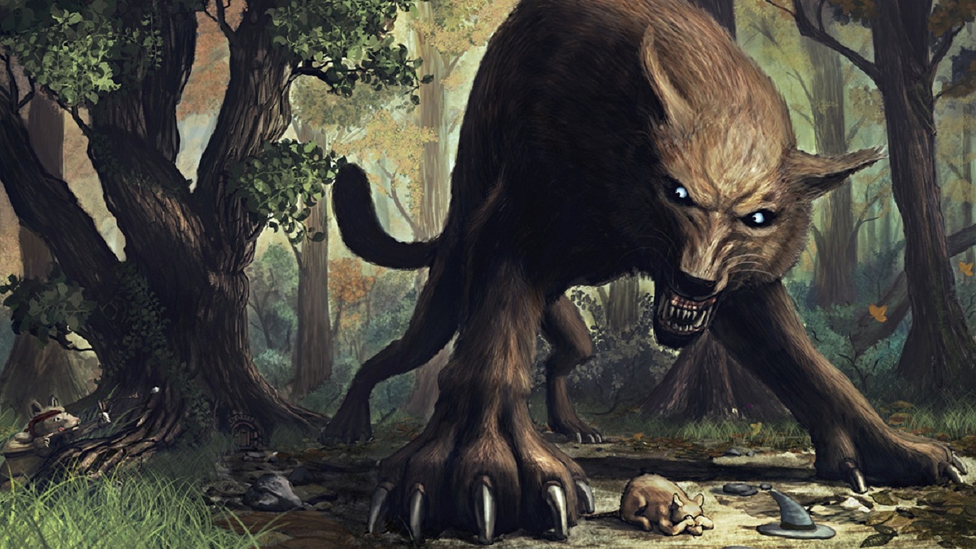 Free download wallpaper Fantasy, Wolf, Fantasy Animals on your PC desktop