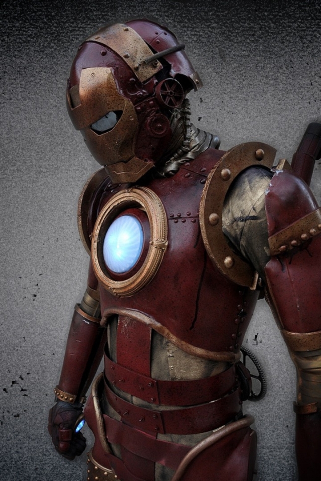 Handy-Wallpaper Iron Man, Comics, Tony Stark kostenlos herunterladen.