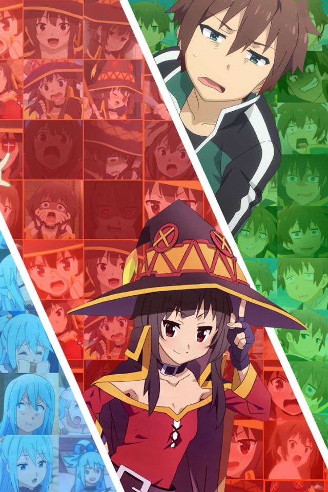 Baixar papel de parede para celular de Anime, Konosuba: As Bençãos De Deus Neste Mundo Maravilhoso, Megumin (Konosuba), Kazuma Satou gratuito.