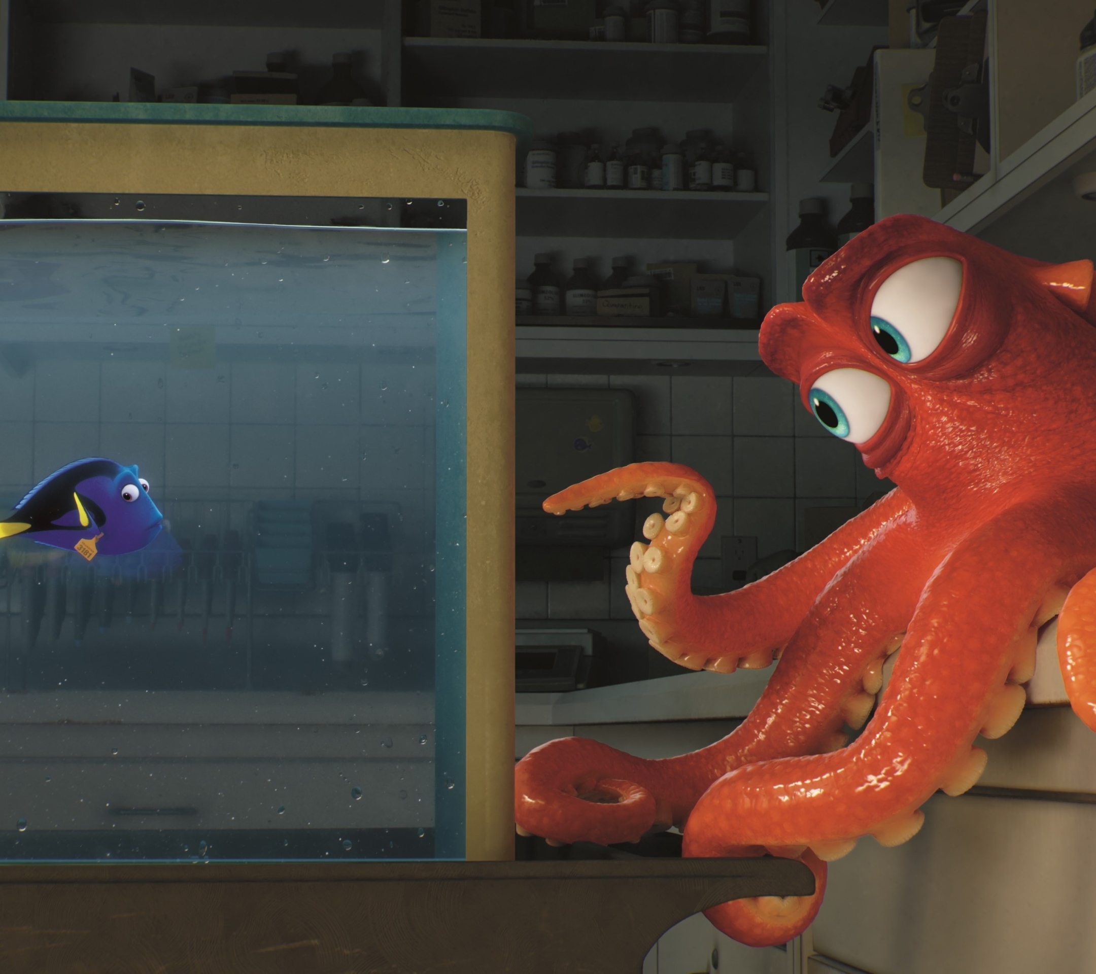 Baixar papel de parede para celular de Filme, Dory (Procurando Nemo), Procurando Dory, Hank (Procurando Dory) gratuito.