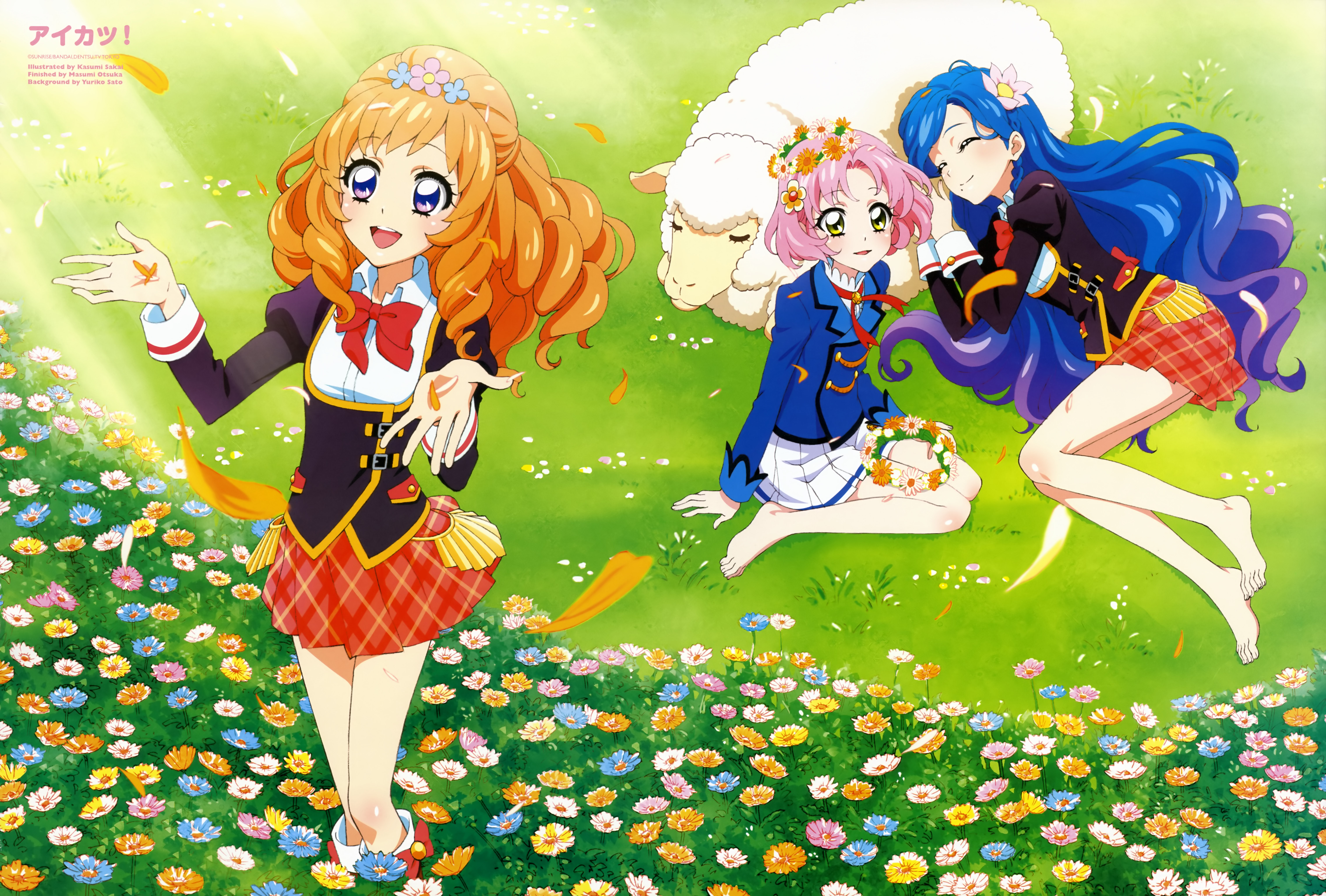 Laden Sie das Animes, Aikatsu!-Bild kostenlos auf Ihren PC-Desktop herunter