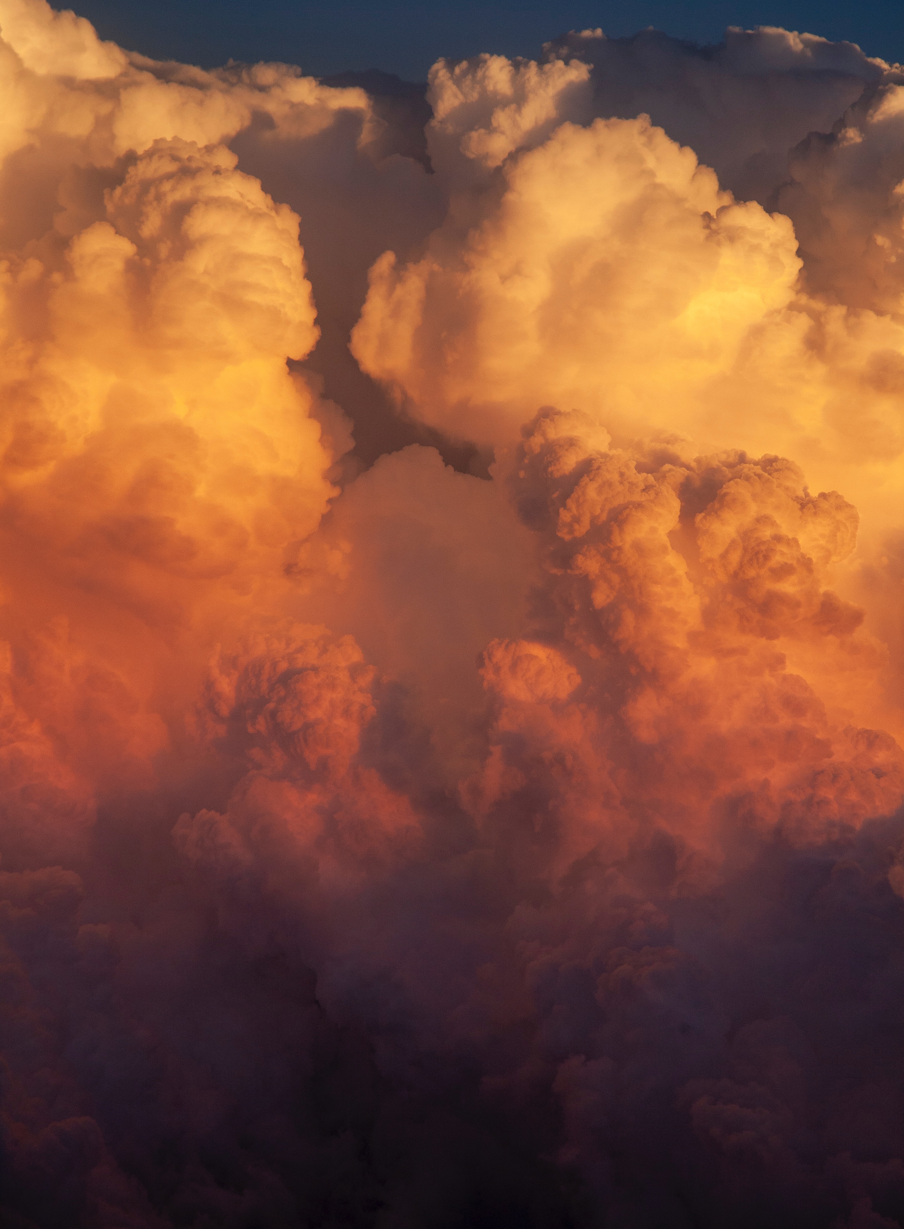 clouds, nature, thick, sunlight, coloration, dyeing, reflecting, specular
