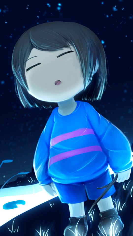 Handy-Wallpaper Computerspiele, Undertale, Frisk (Undertale) kostenlos herunterladen.