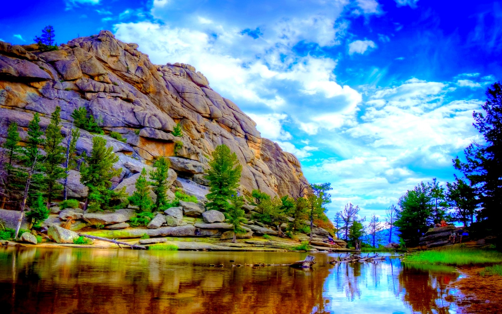 Free download wallpaper Mountains, Mountain, Lake, Tree, Earth on your PC desktop