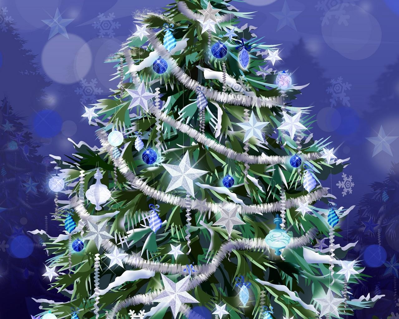 Download mobile wallpaper Fir Trees, Holidays, New Year, Christmas Xmas, Pictures for free.