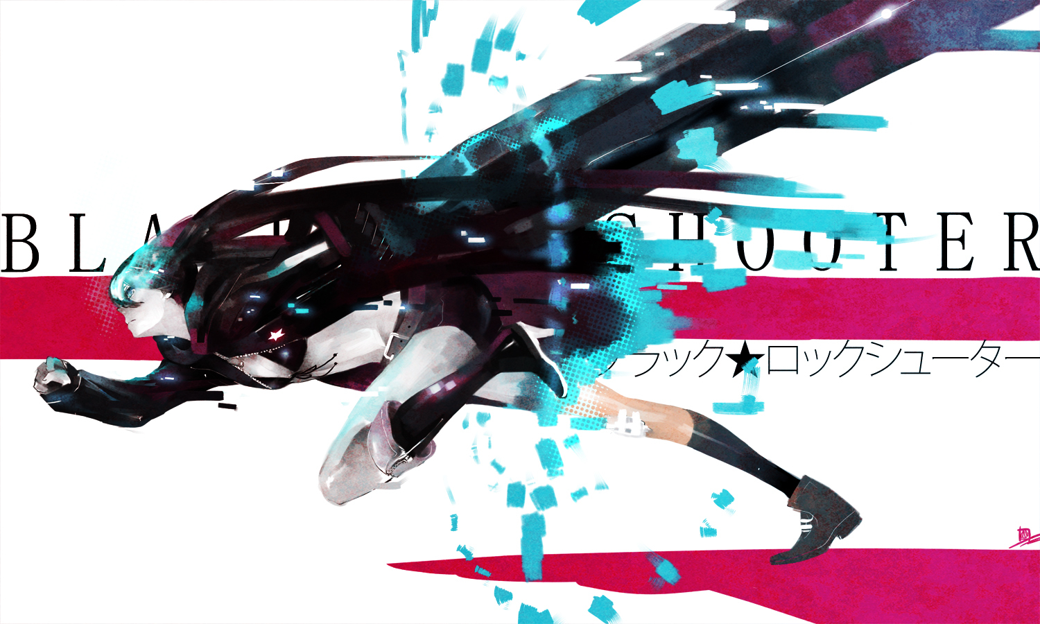 Free download wallpaper Anime, Black Rock Shooter on your PC desktop