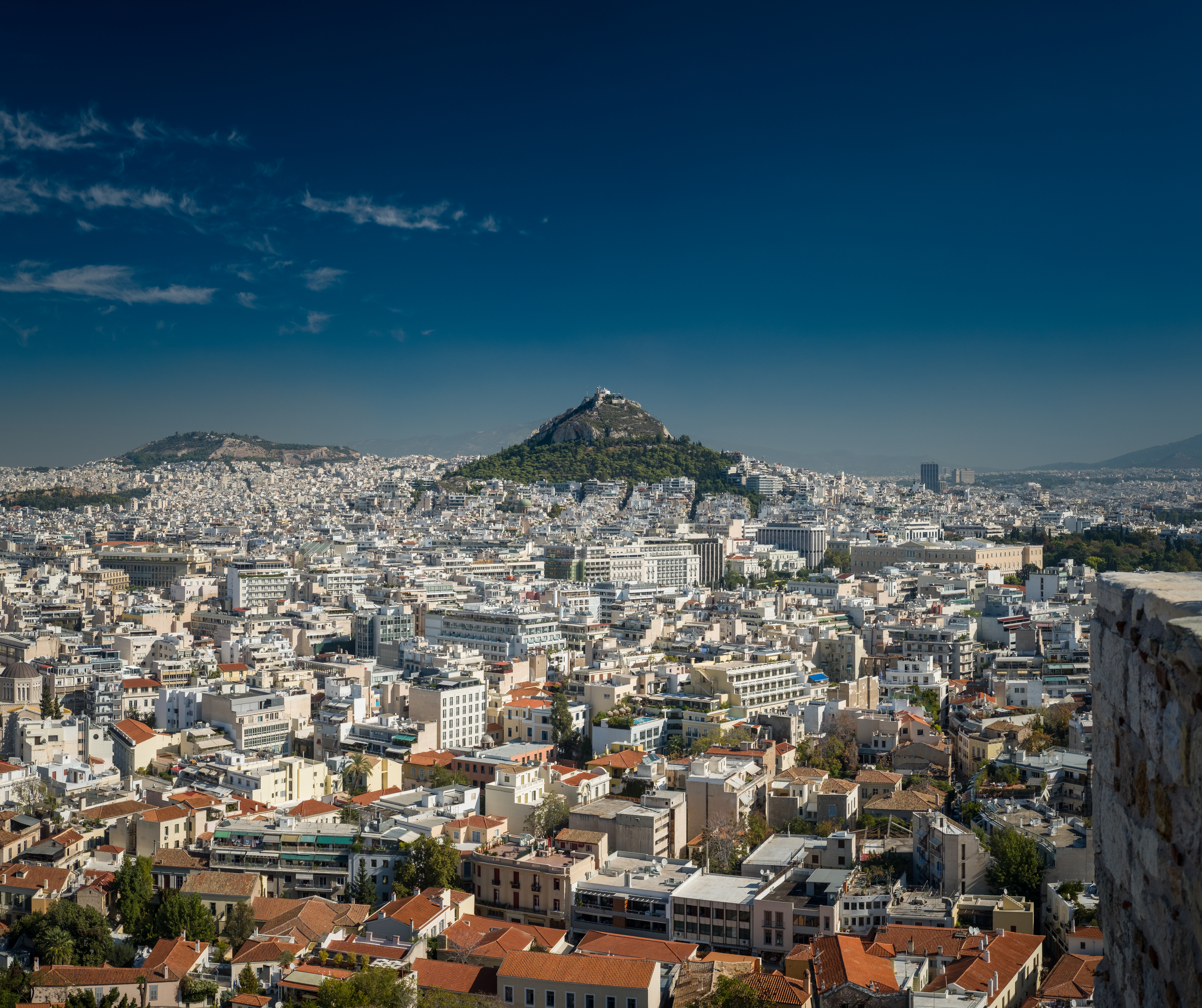 greece, europe, athens, cities, city, building, view from above HD wallpaper