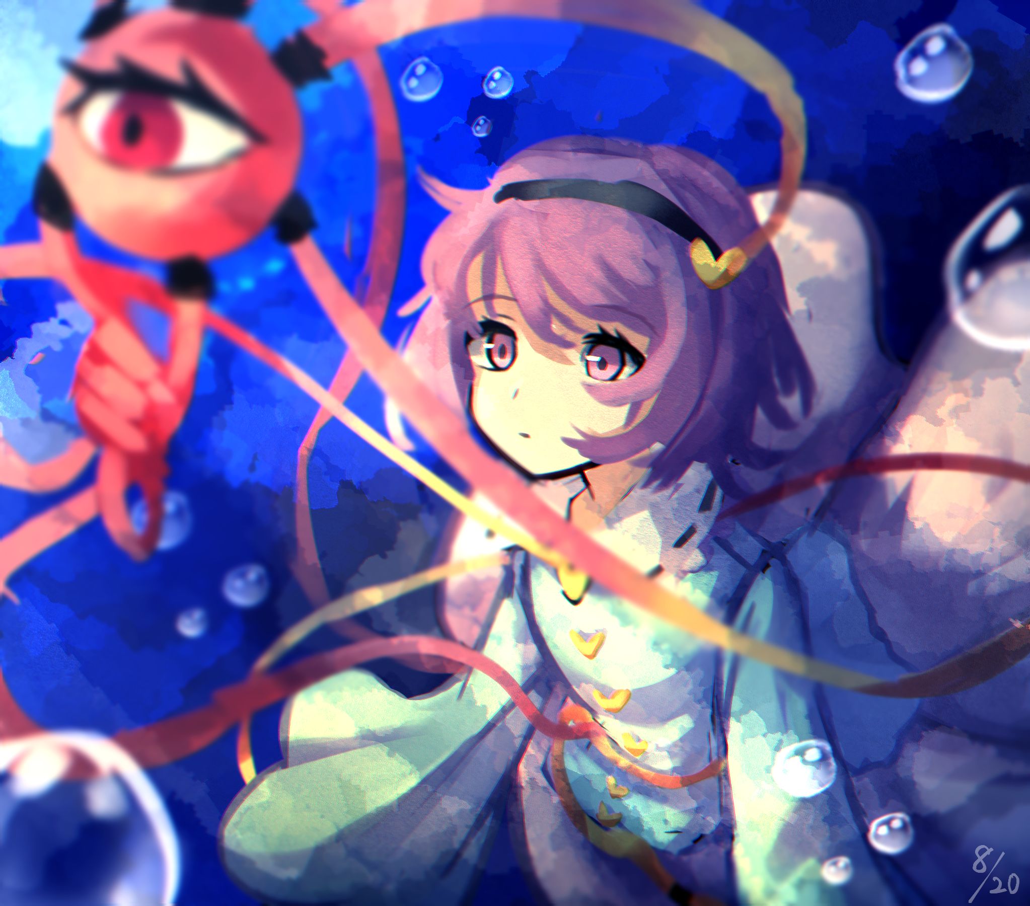 Descarga gratuita de fondo de pantalla para móvil de Animado, Touhou, Satori Komeiji.