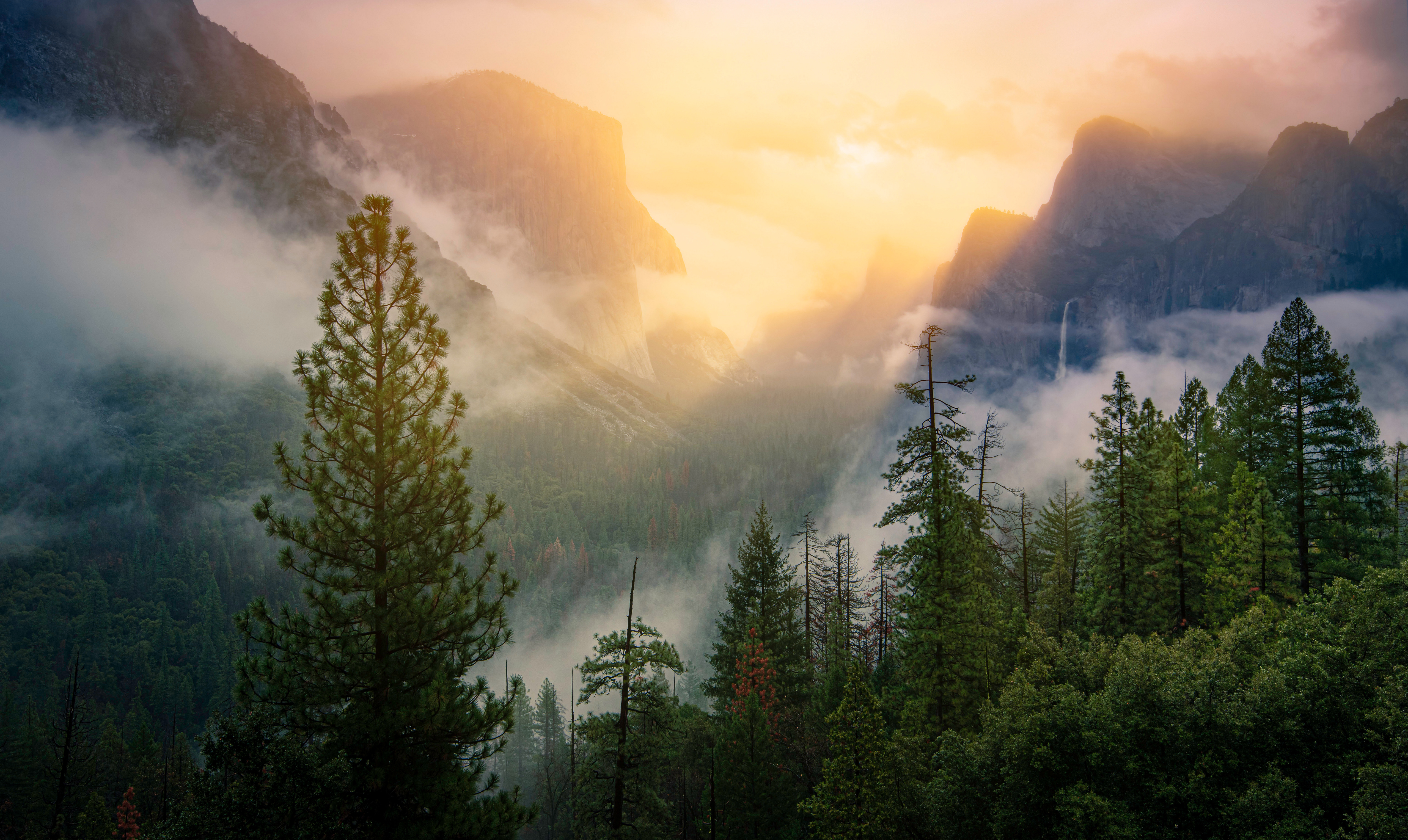 Download mobile wallpaper Mountain, Earth, California, National Park, Yosemite National Park for free.
