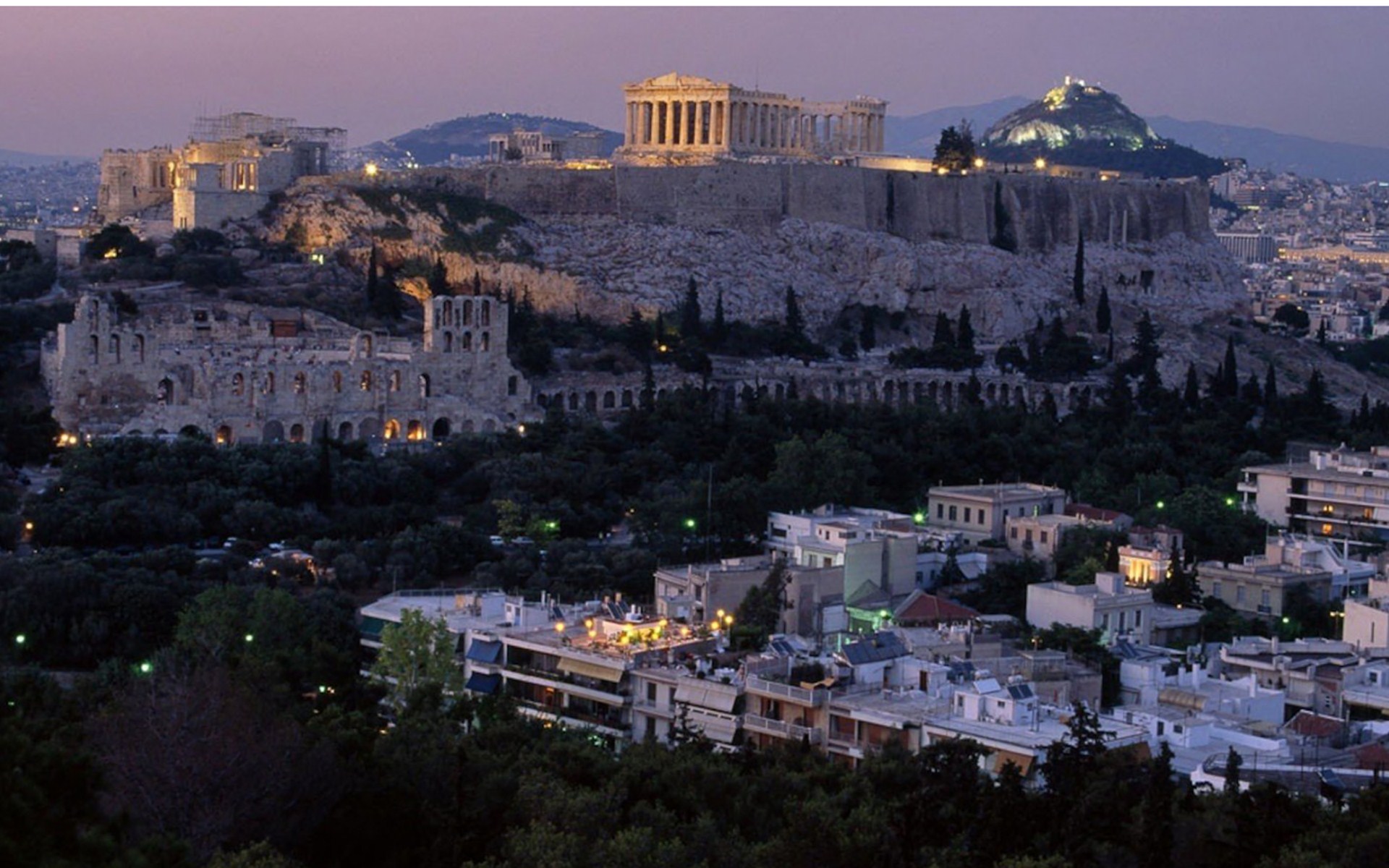 Free download wallpaper Cities, Athens, Man Made on your PC desktop