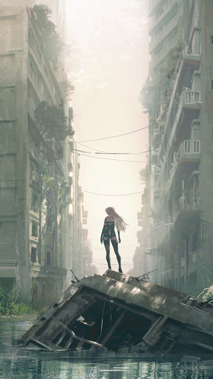 Descarga gratuita de fondo de pantalla para móvil de Videojuego, Nier: Automata.