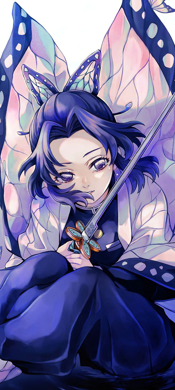 Descarga gratuita de fondo de pantalla para móvil de Animado, Demon Slayer: Kimetsu No Yaiba, Shinobu Kochou.