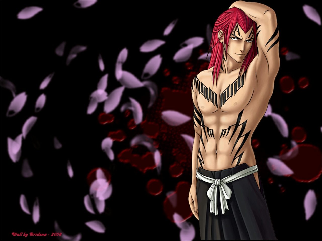 Handy-Wallpaper Bleach, Animes, Renji Abarai kostenlos herunterladen.