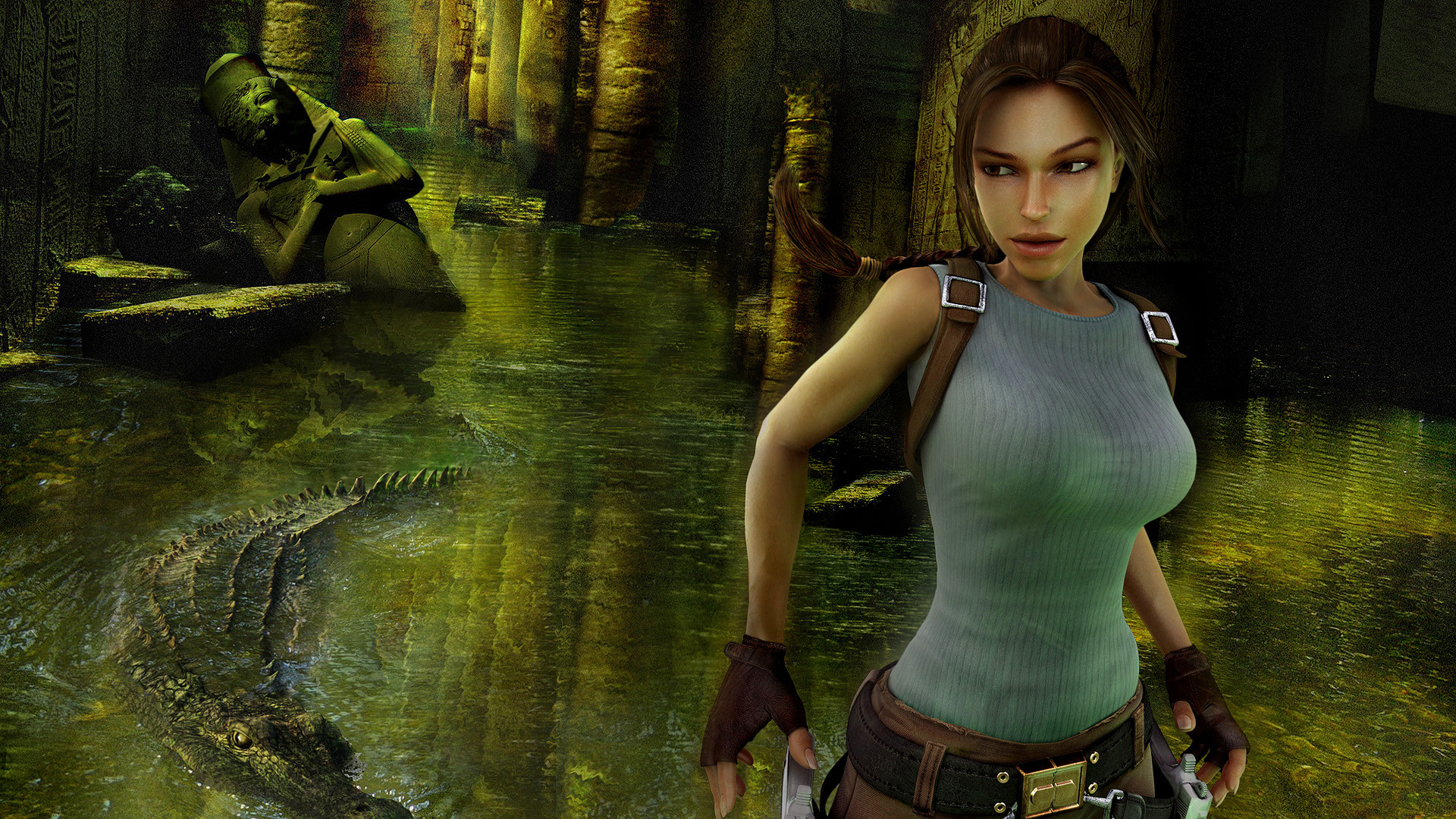 Meilleurs fonds d'écran Lara Croft Tomb Raider: Anniversary pour l'écran du téléphone