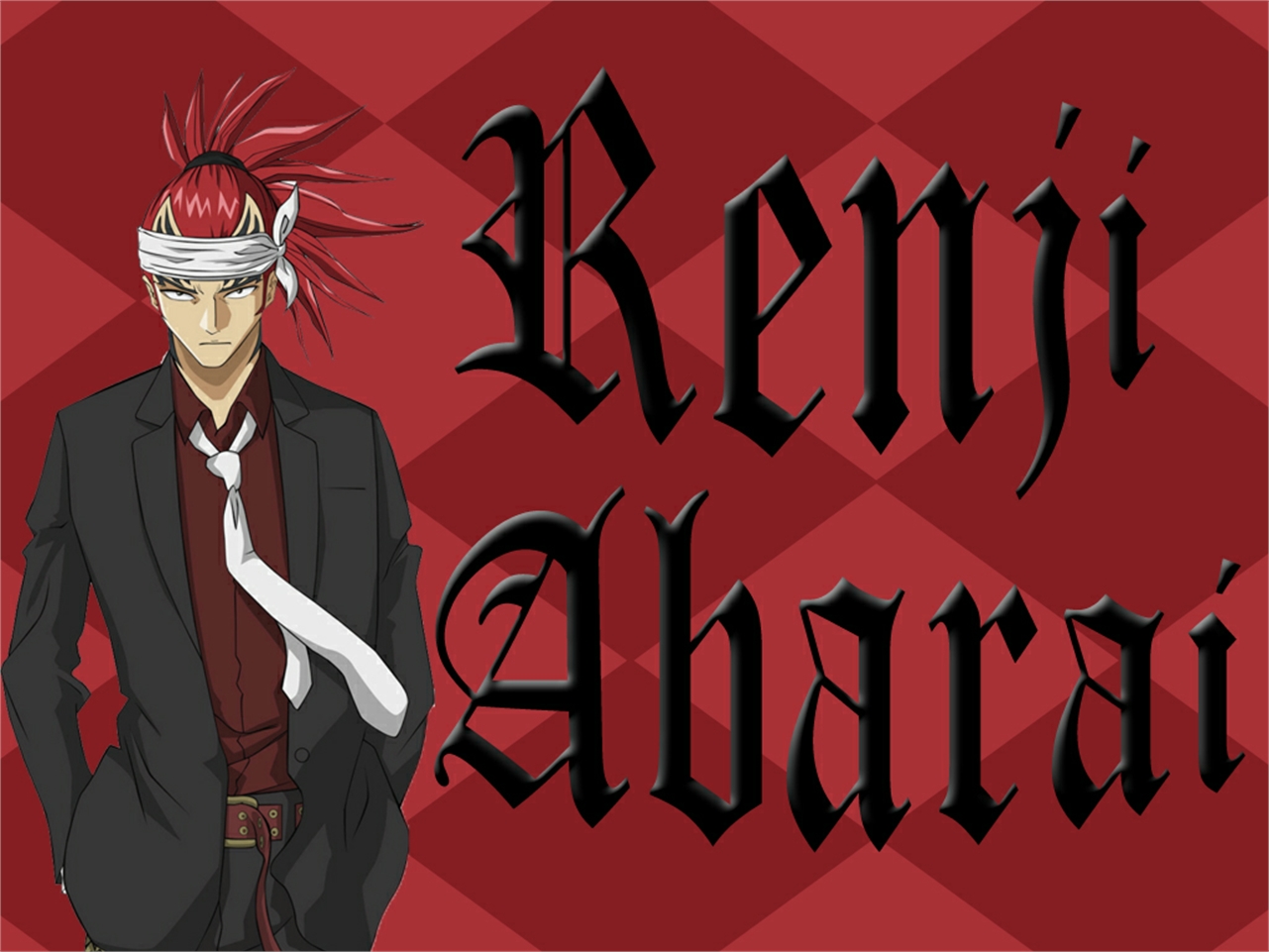 Handy-Wallpaper Bleach, Animes, Renji Abarai kostenlos herunterladen.