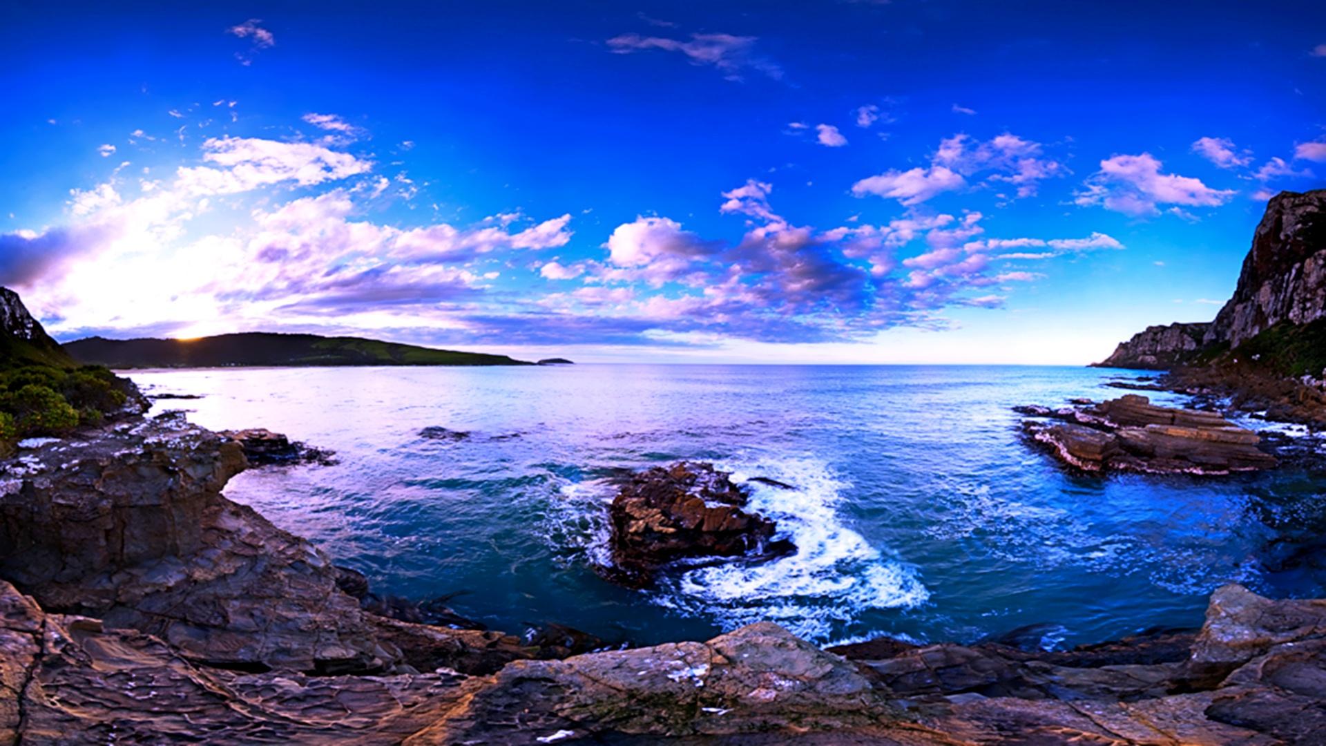 Free download wallpaper Sky, Ocean, Earth, Coastline on your PC desktop
