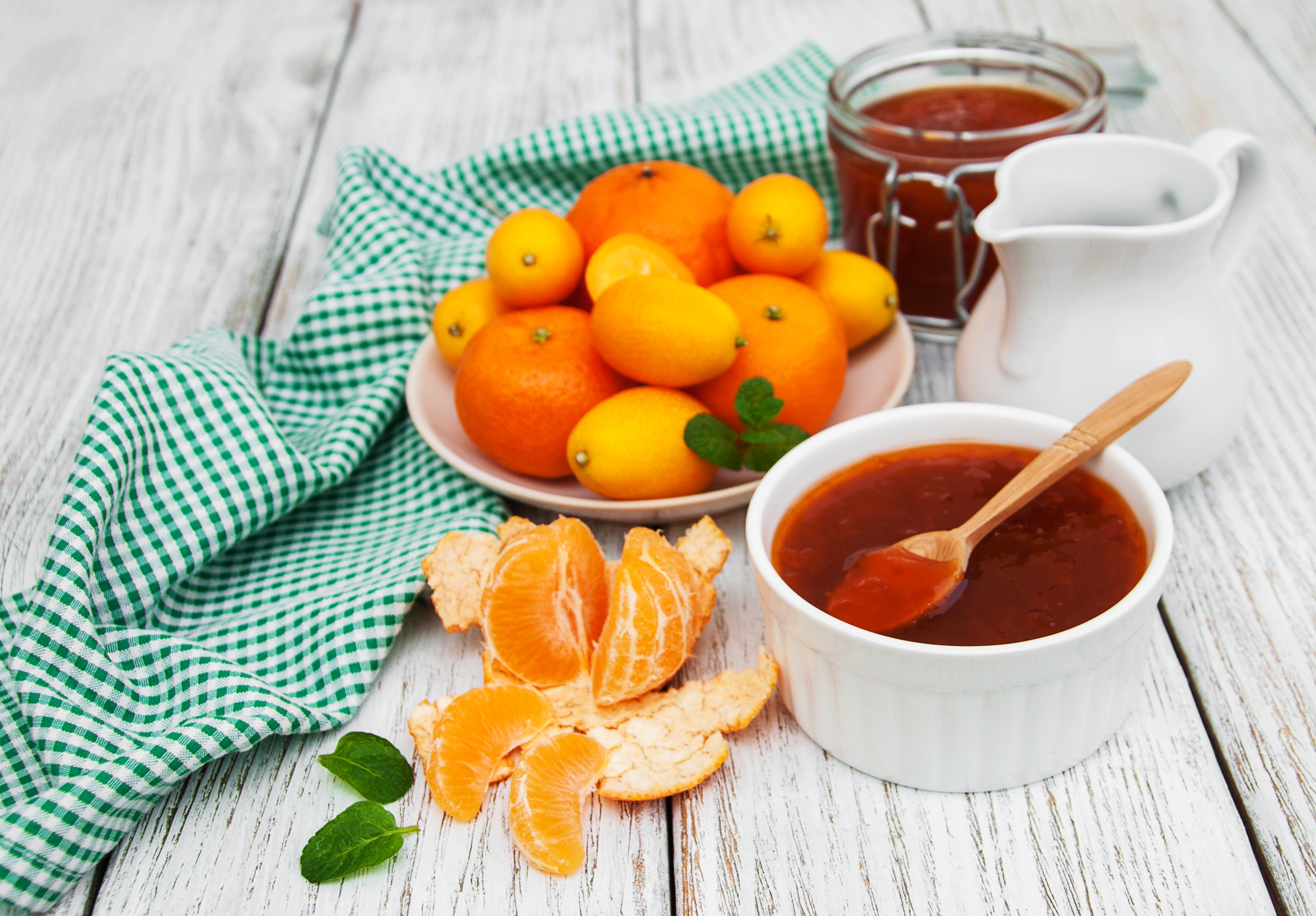 food, jam, fruit, mandarin, still life, tangerine