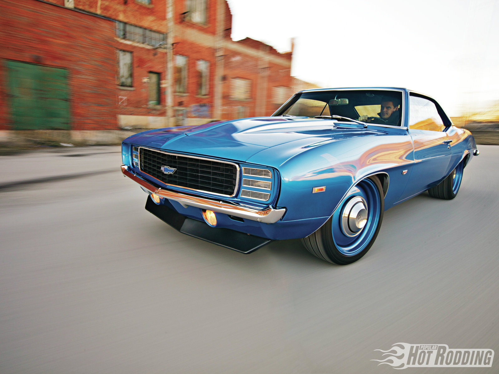 Download mobile wallpaper Classic Car, Muscle Car, Chevrolet, Hot Rod, Chevrolet Camaro, Vehicles for free.