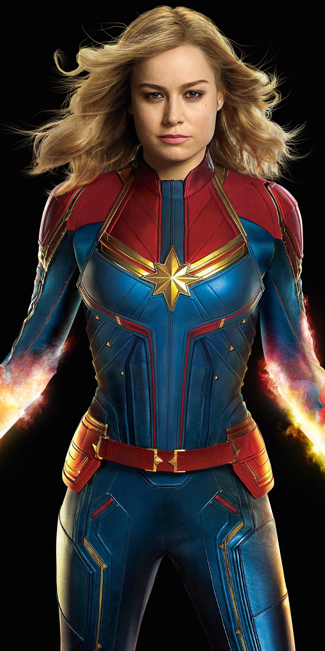 Handy-Wallpaper Filme, Captain Marvel, Brie Larson kostenlos herunterladen.