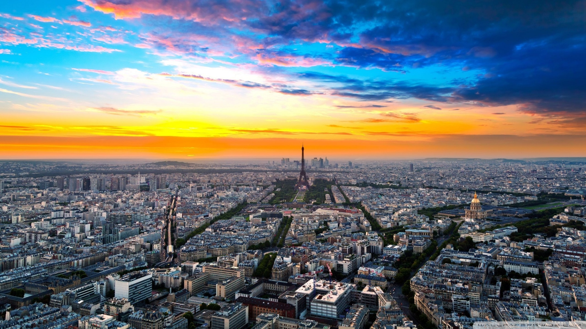 PCデスクトップに都市, パリ, フランス, マンメイド, 街並み, ラ・デファンス画像を無料でダウンロード