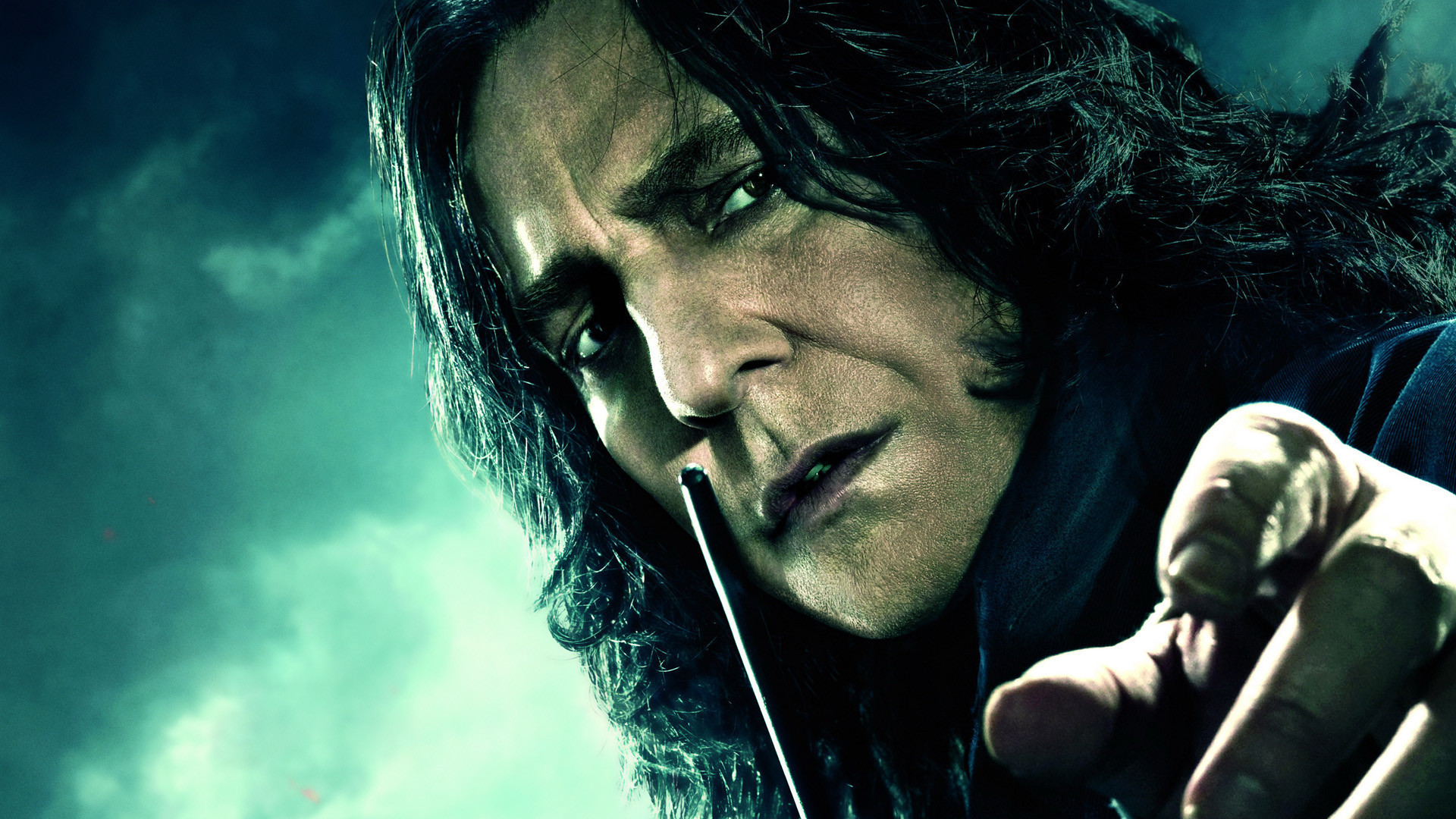 severus snape, harry potter, movie, harry potter and the deathly hallows: part 1, alan rickman