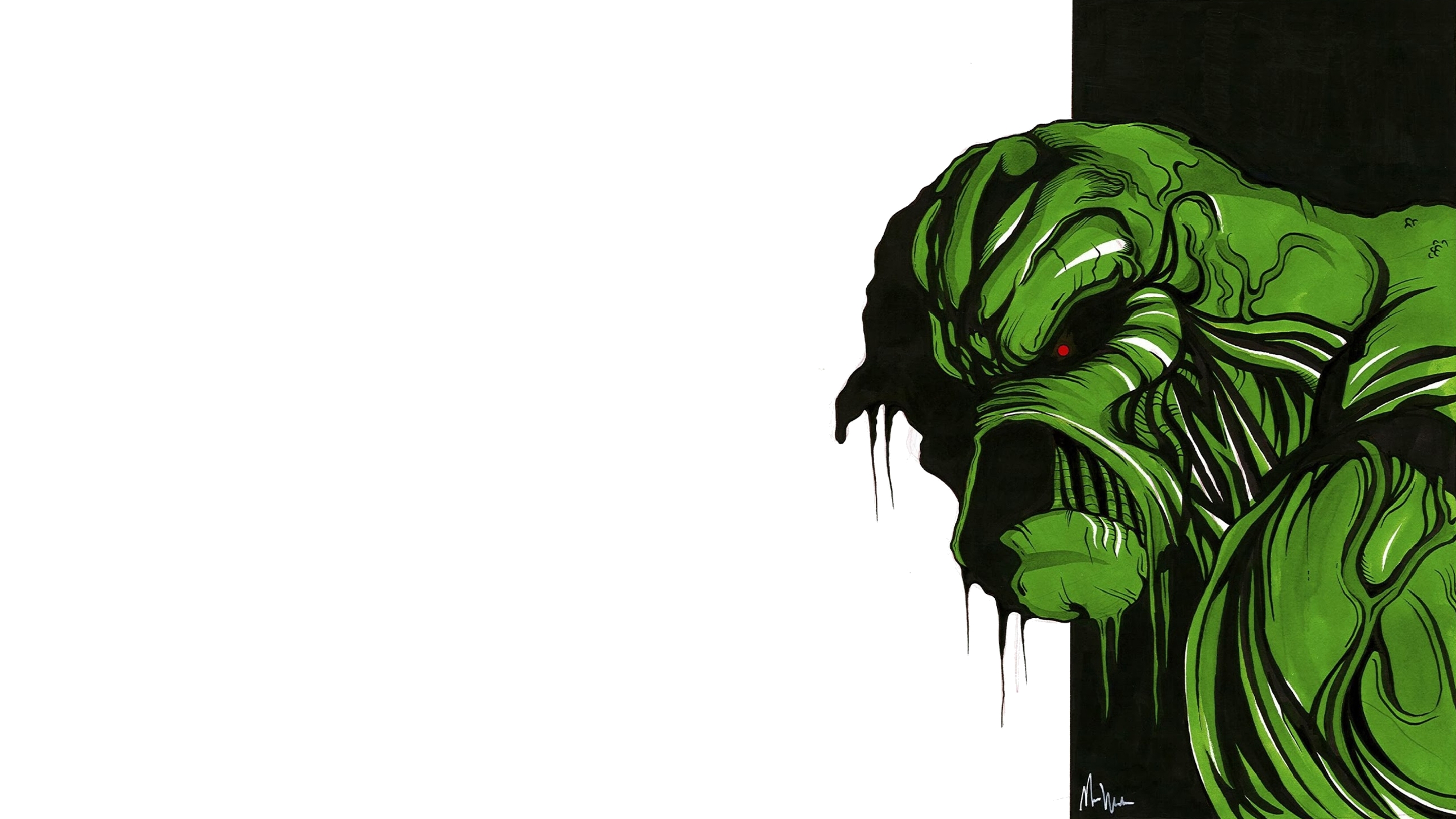 Download mobile wallpaper Swamp Thing, Comics for free.