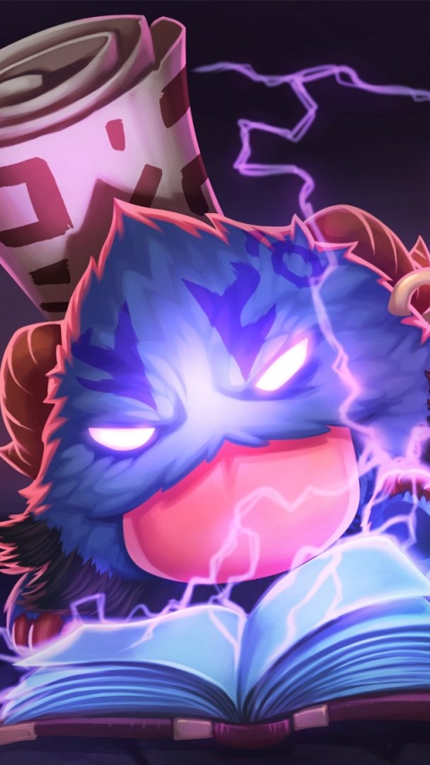 Download mobile wallpaper League Of Legends, Video Game, Ryze (League Of Legends), Poro for free.