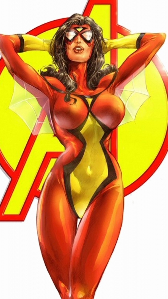 Download mobile wallpaper Avengers, Comics, The Avengers, Spider Woman for free.