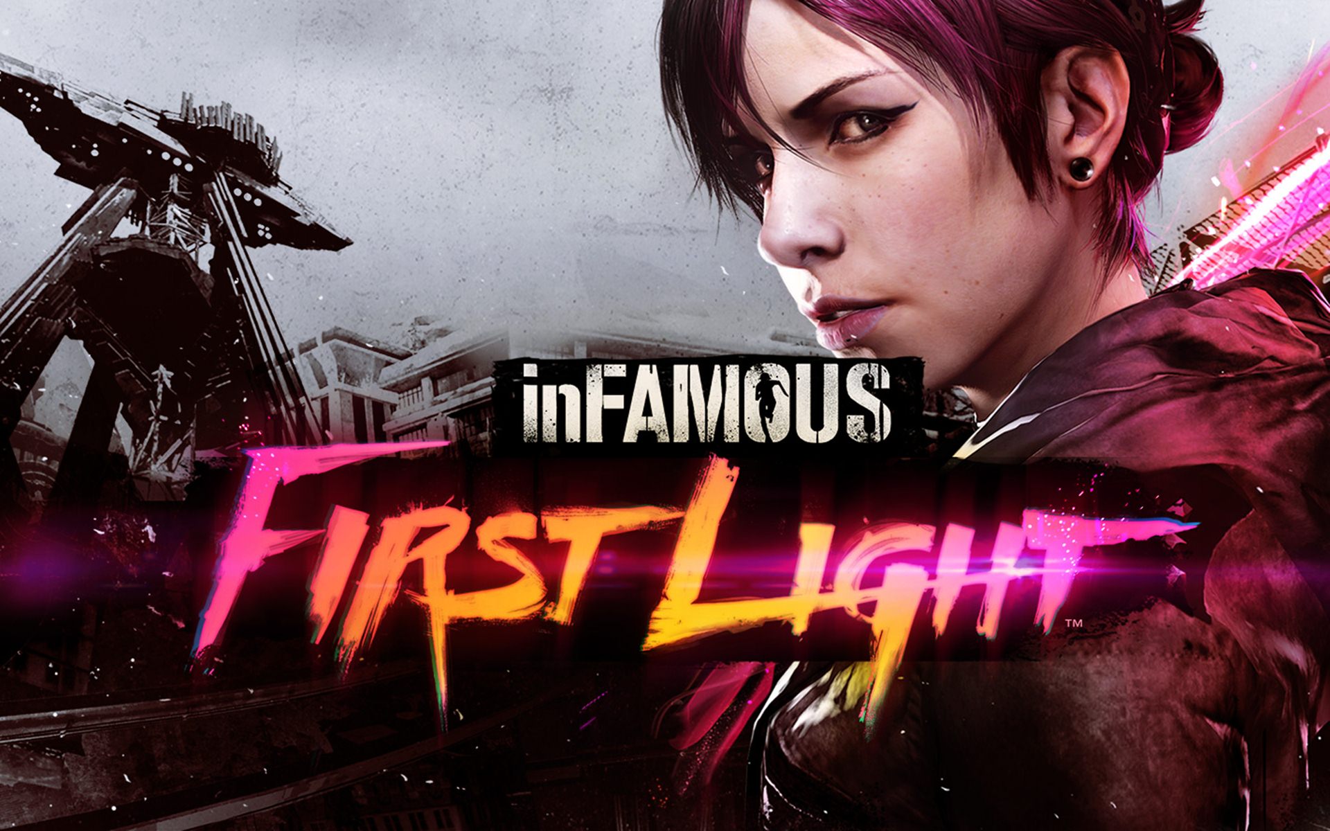 Популярные заставки и фоны Infamous: Первый Свет на компьютер