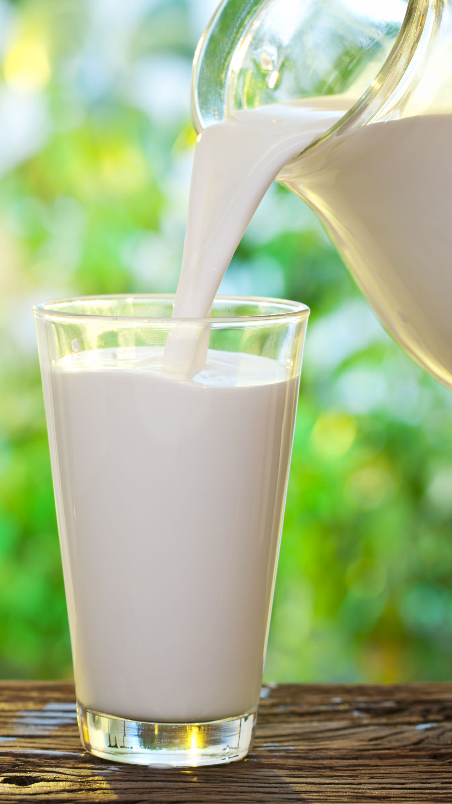 Handy-Wallpaper Glas, Milch, Nahrungsmittel kostenlos herunterladen.