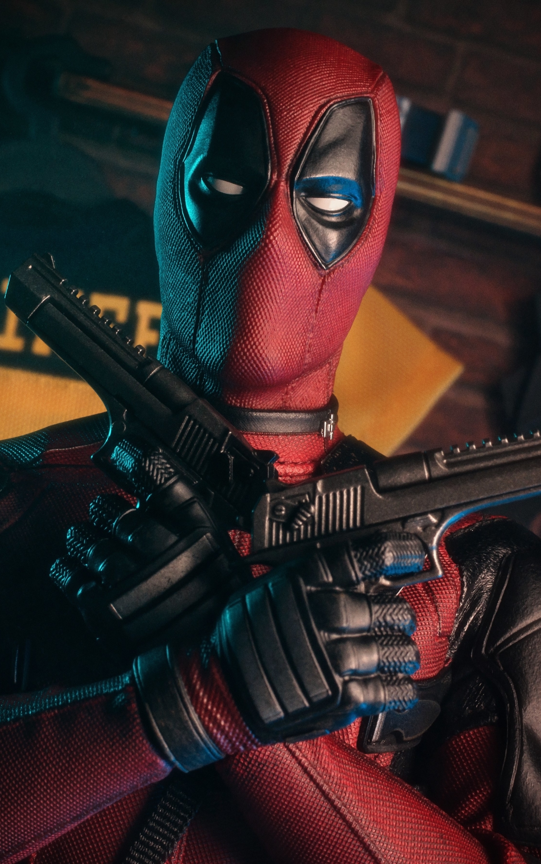 Download mobile wallpaper Deadpool, Figurine, Comics for free.