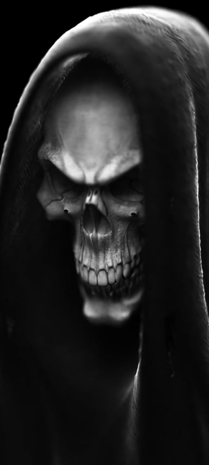 Download mobile wallpaper Dark, Skull, Grim Reaper for free.