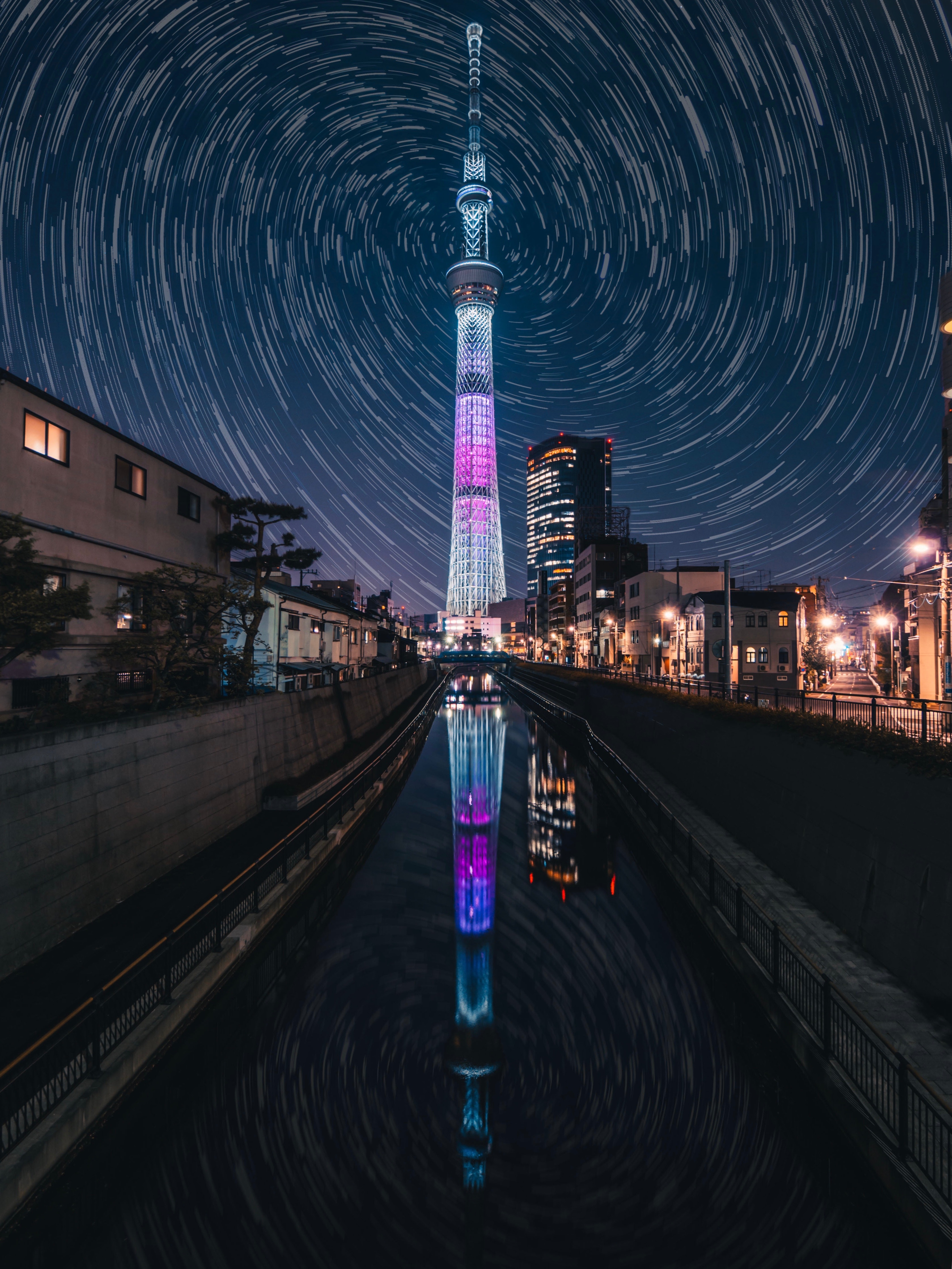 PCデスクトップに街の明かり, シティライツ, タワー, 塔, ナイト, ナイトシティ, 都市, 夜の街, アーキテクチャ, 東京, 日本画像を無料でダウンロード