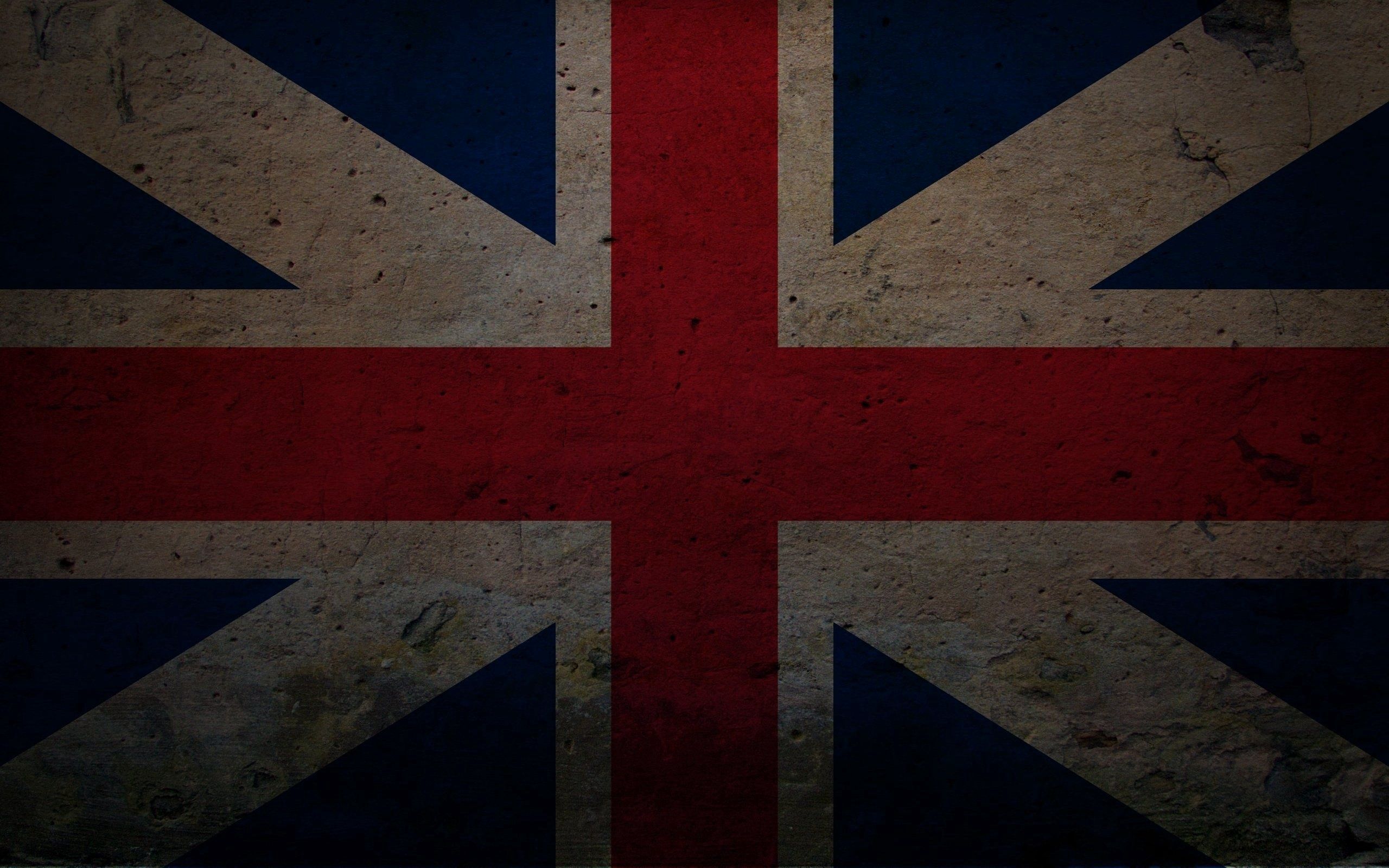 texture, great britain, flag, stripes, united kingdom, crosses, blue, red, lines, textures, streaks, symbol, england
