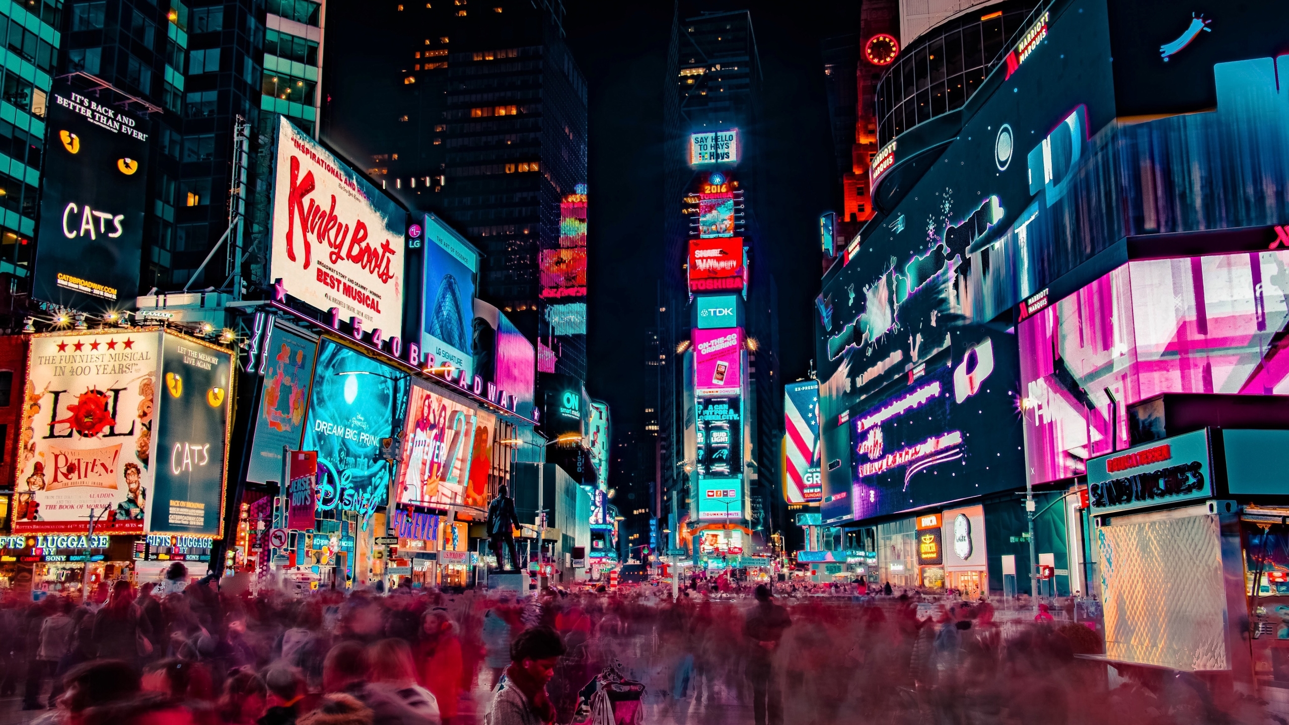 Скачать картинку Города, Нью Йорк, Сделано Человеком, Манхэттен в телефон бесплатно.