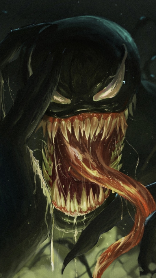 Handy-Wallpaper Comics, Venom kostenlos herunterladen.