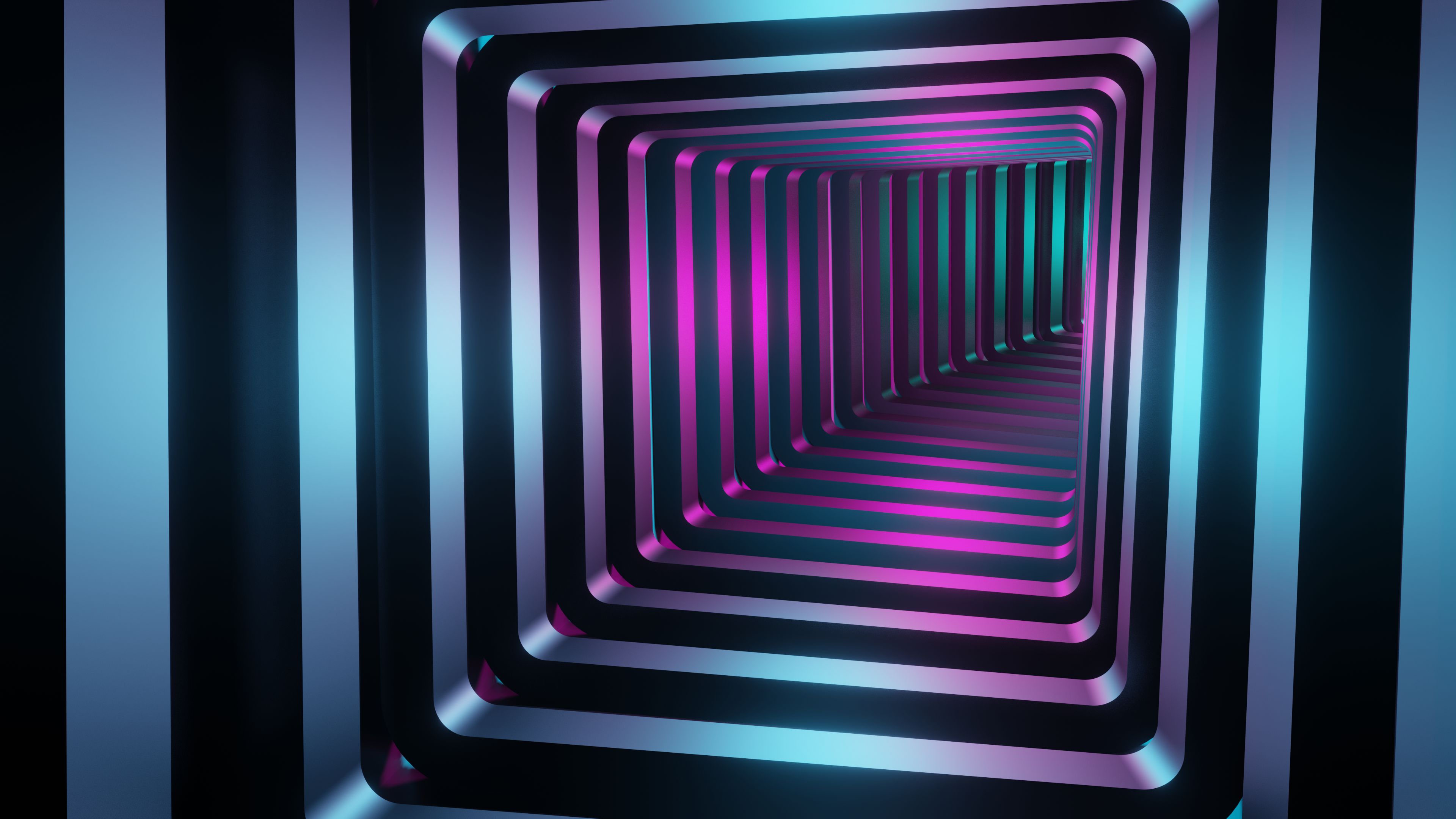 Téléchargez gratuitement l'image Abstrait, 3D, Tunnel sur le bureau de votre PC