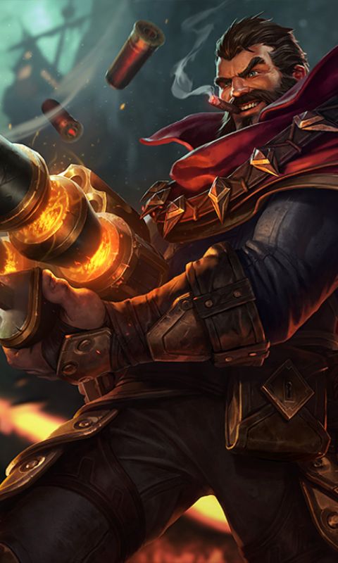 Download mobile wallpaper League Of Legends, Video Game, Graves (League Of Legends) for free.