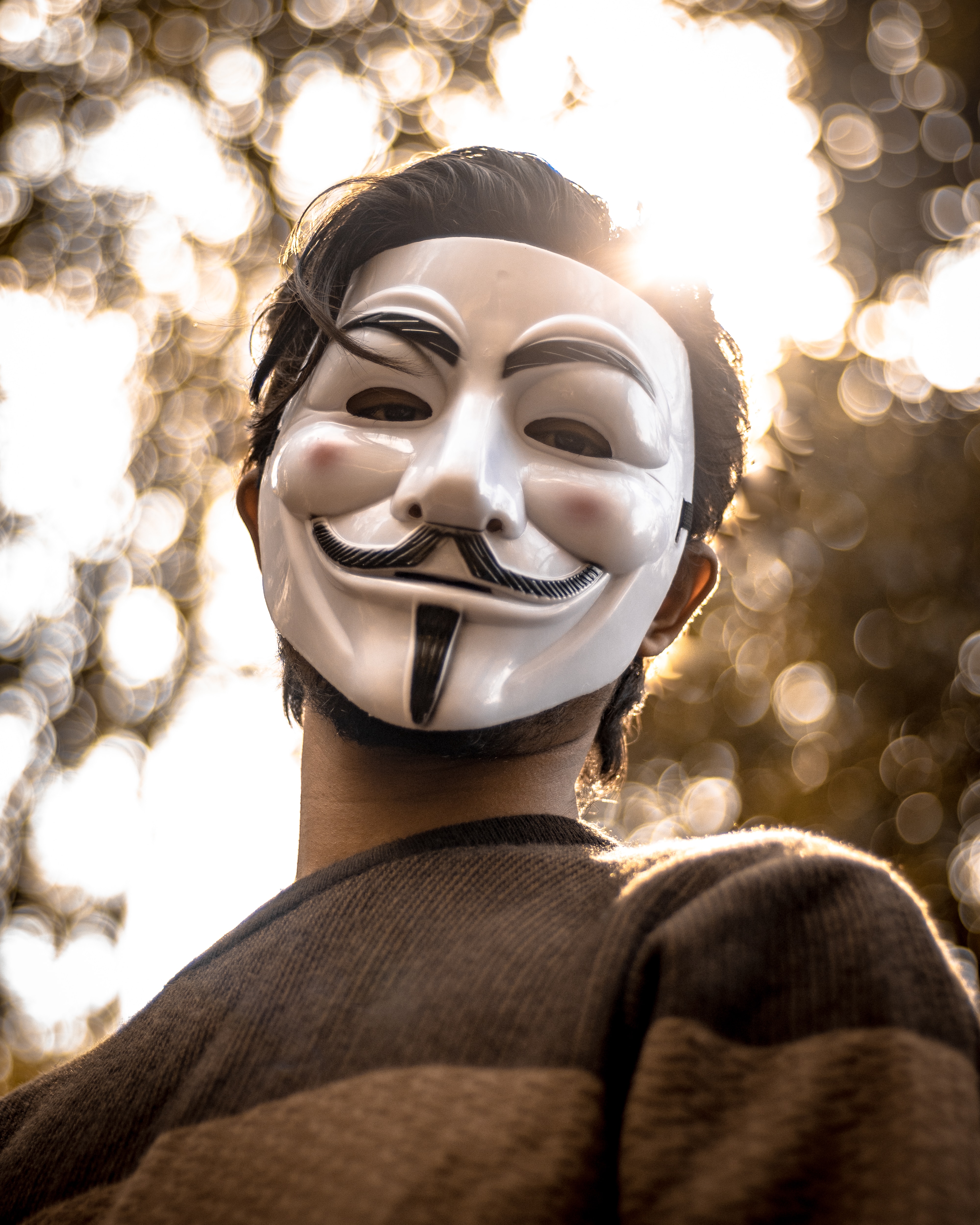 anonymous, face, miscellanea, miscellaneous, mask, human, person Full HD