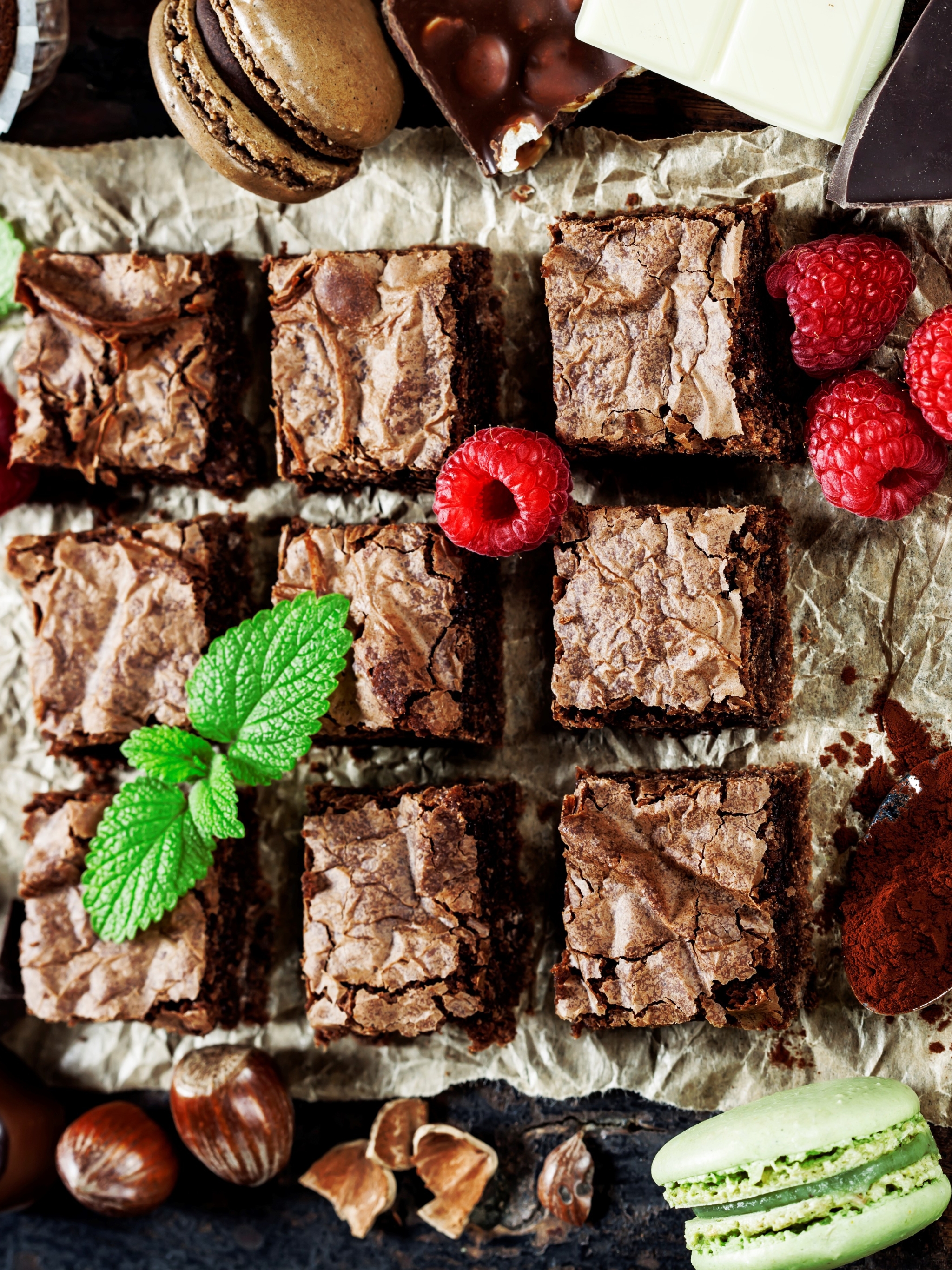 Download mobile wallpaper Food, Brownie for free.