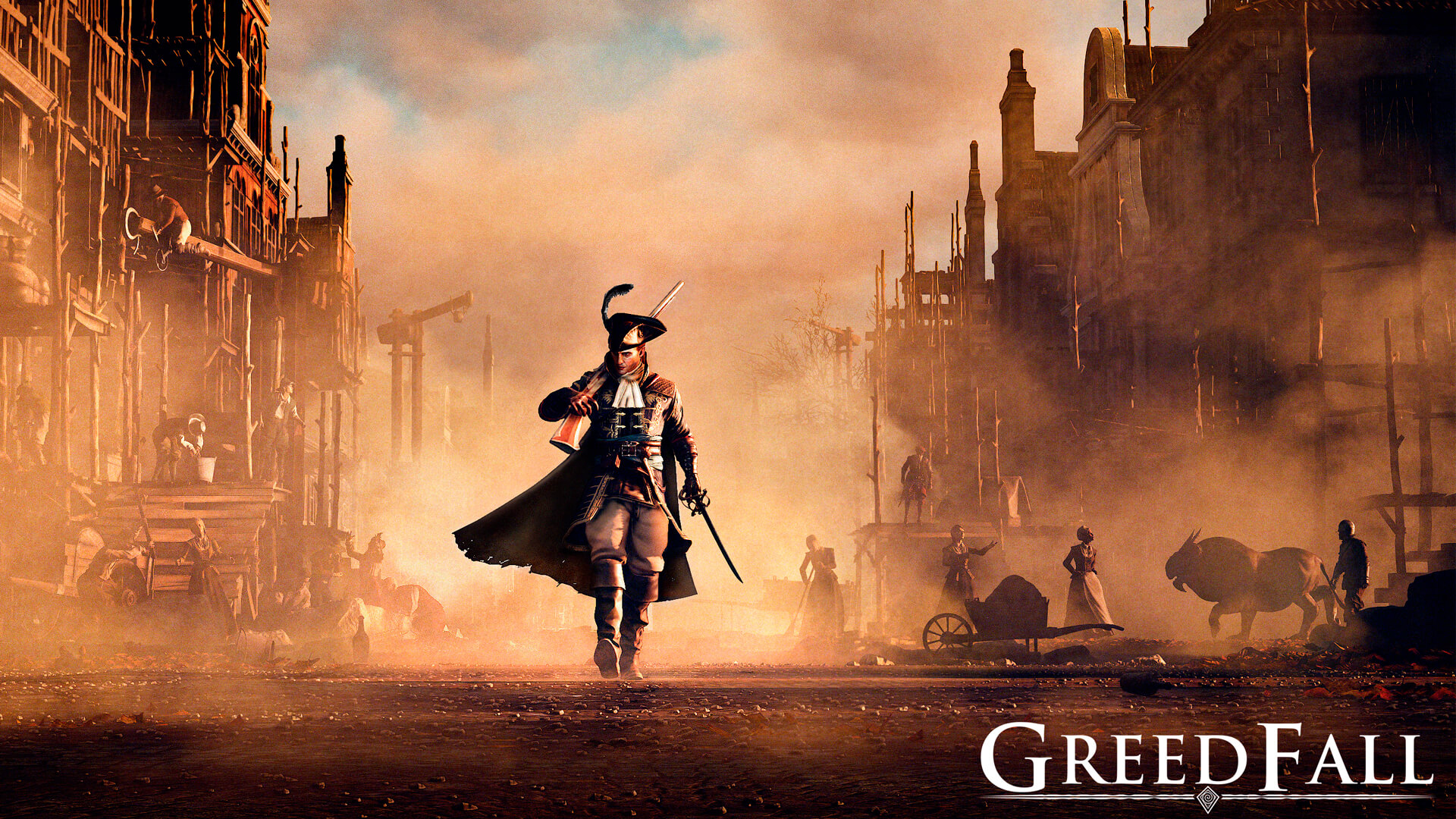 896110 descargar fondo de pantalla videojuego, greedfall: protectores de pantalla e imágenes gratis