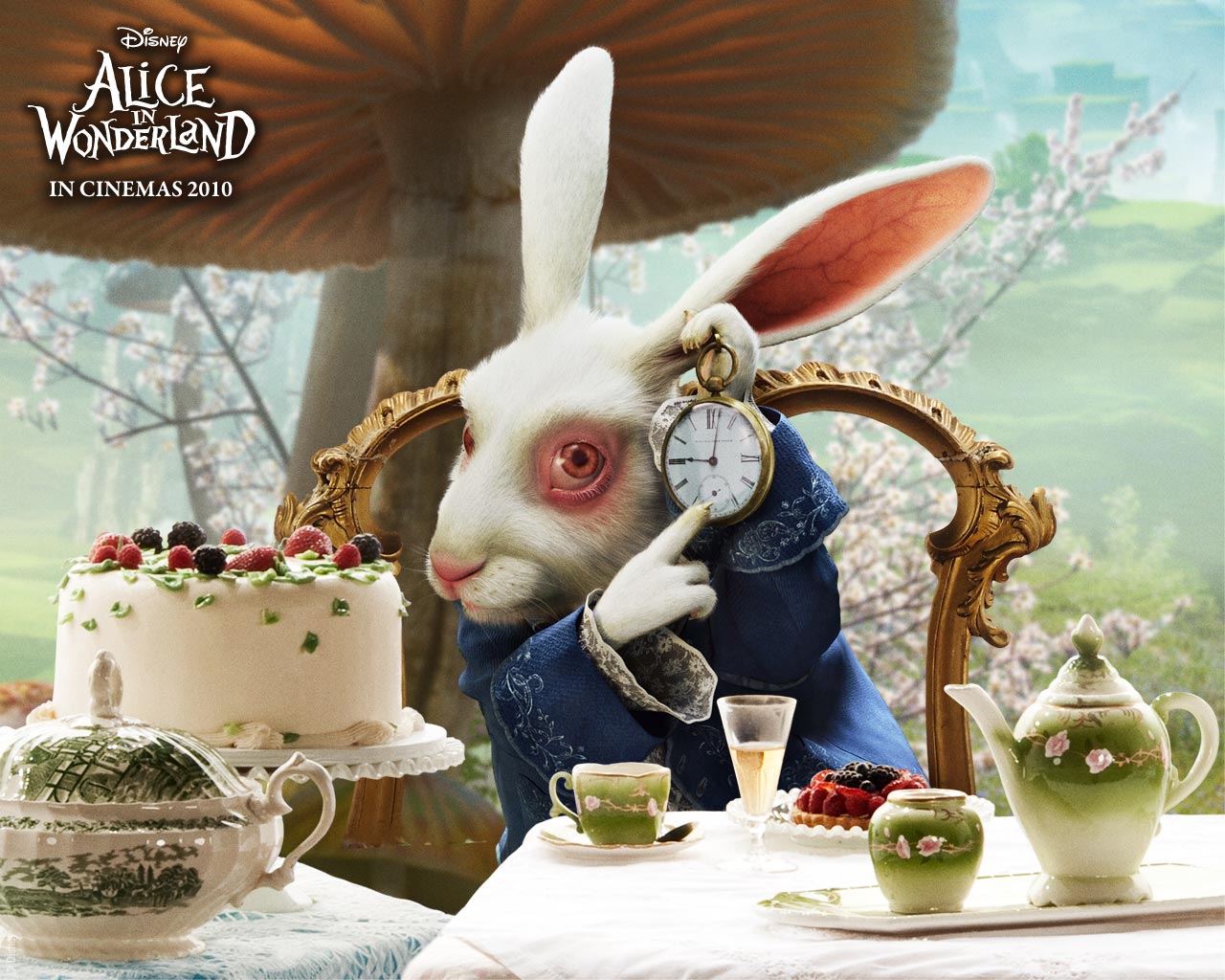 1459309 завантажити шпалери фільм, аліса в країні чудес (2010), білий кролик (аліса в країні чудес) - заставки і картинки безкоштовно
