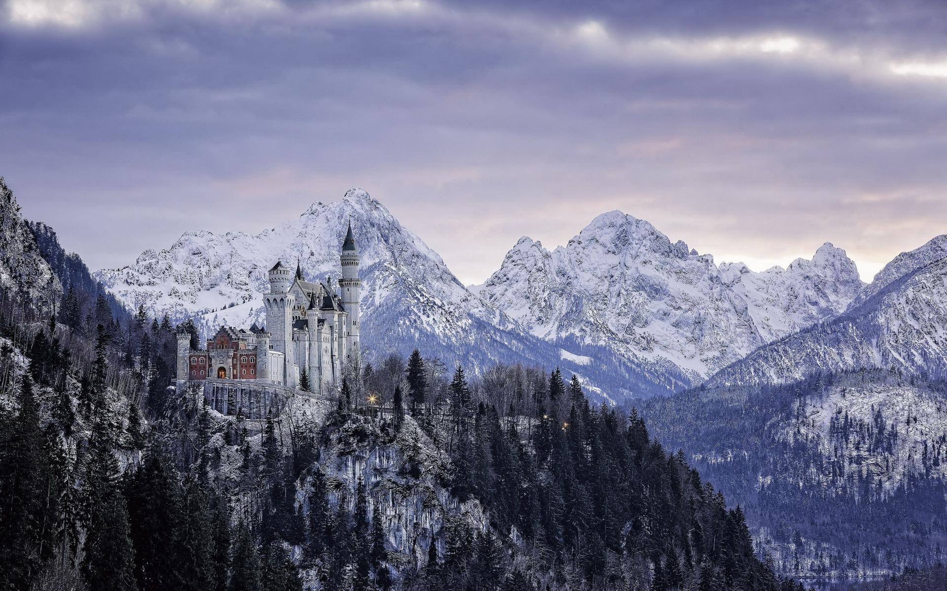 Free download wallpaper Castles, Neuschwanstein Castle, Man Made on your PC desktop